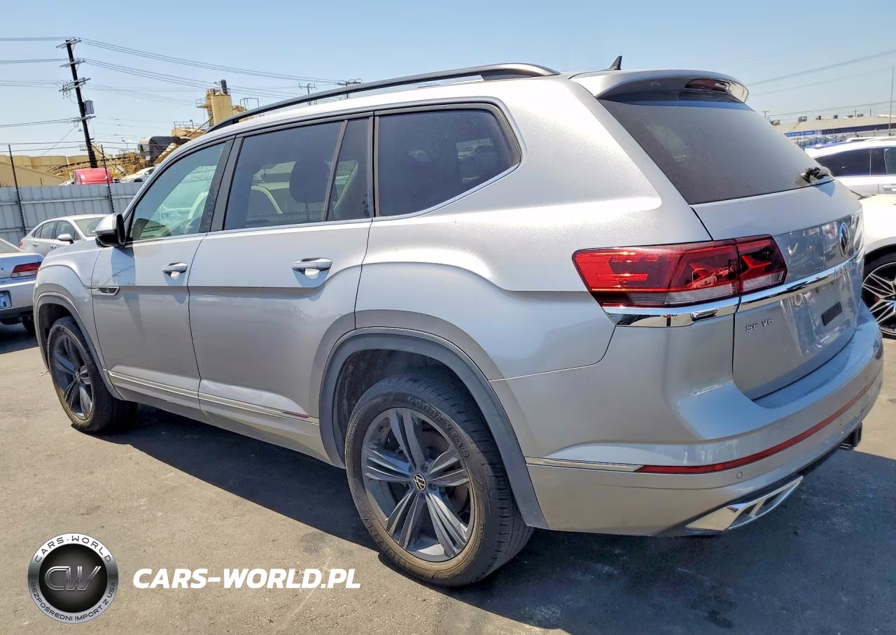 2021 Volkswagen Atlas Se VIN:1V2PR2CA7MC537665 - 2