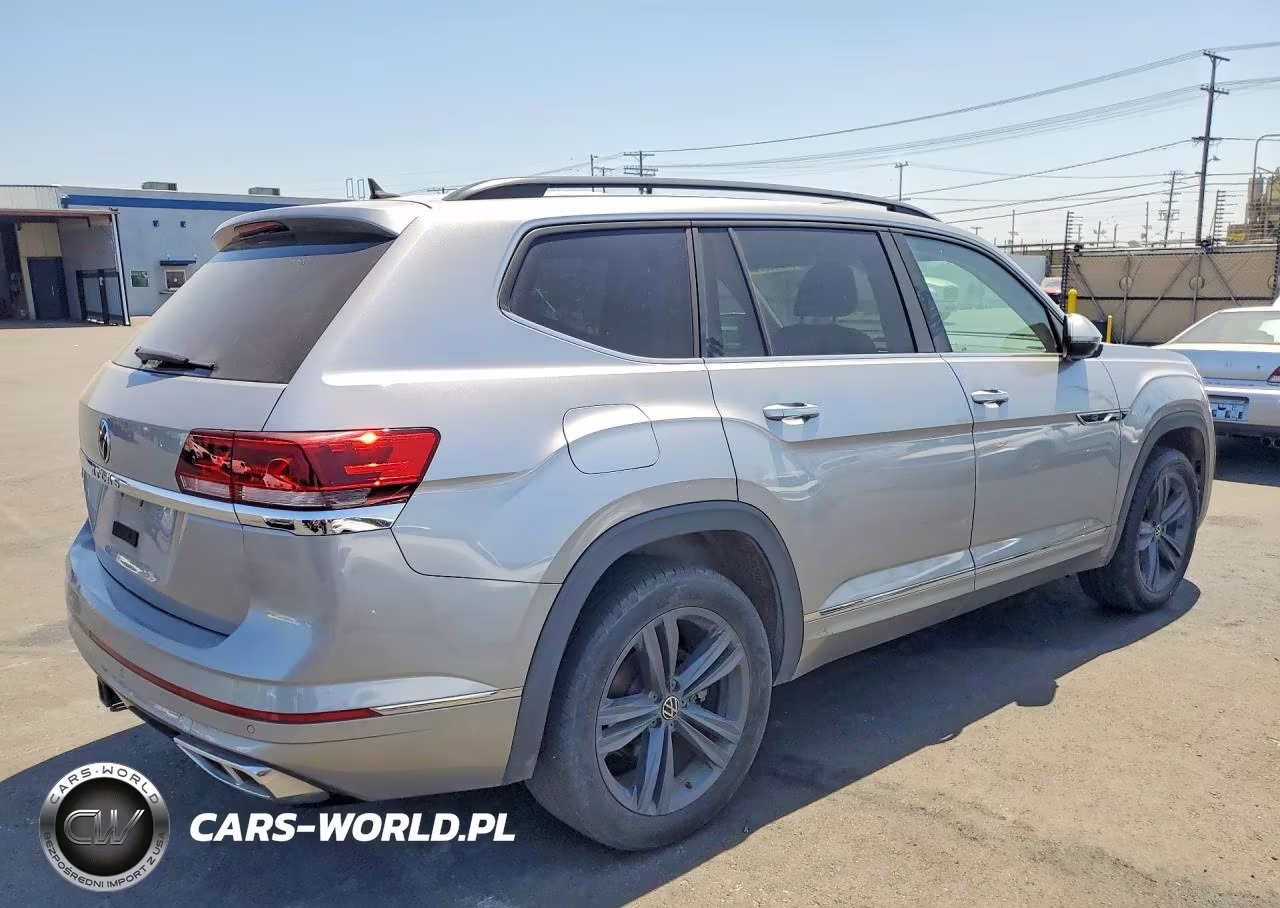 2021 Volkswagen Atlas Se VIN:1V2PR2CA7MC537665 - 3