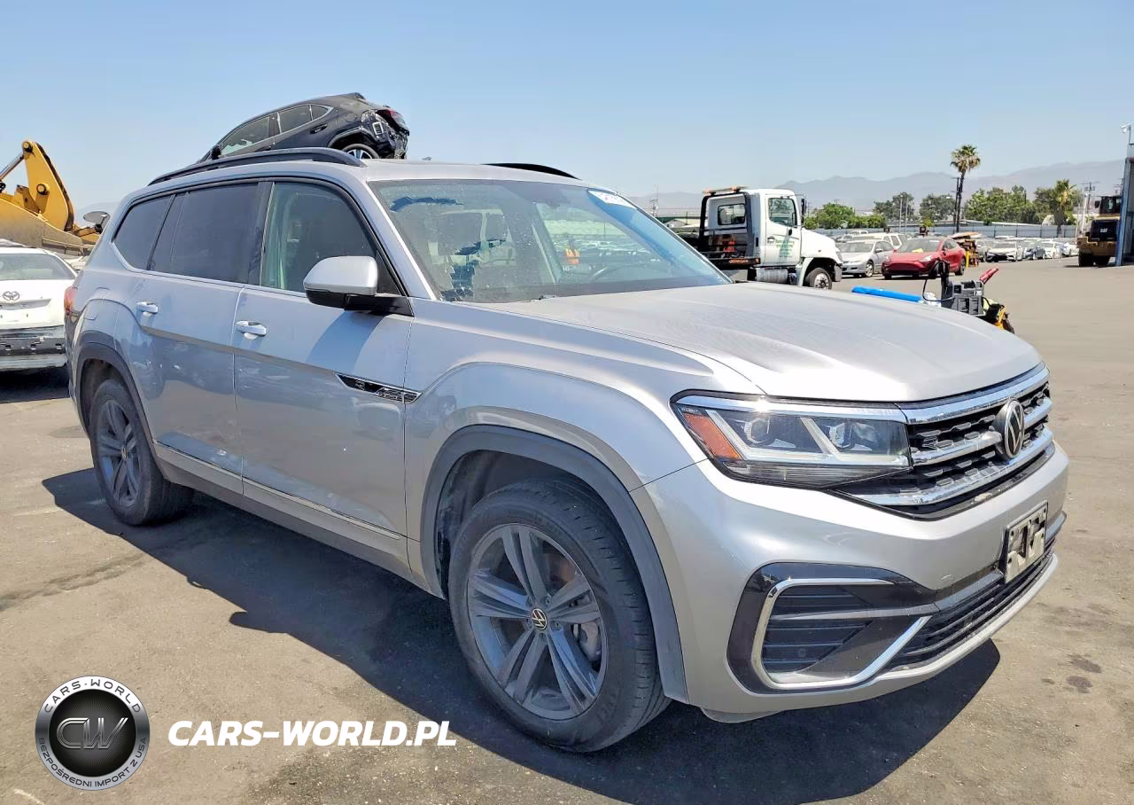 2021 Volkswagen Atlas Se VIN:1V2PR2CA7MC537665 - 4