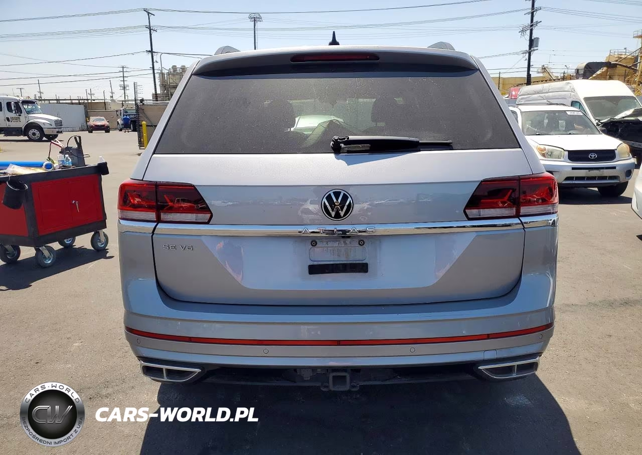 2021 Volkswagen Atlas Se VIN:1V2PR2CA7MC537665 - 6