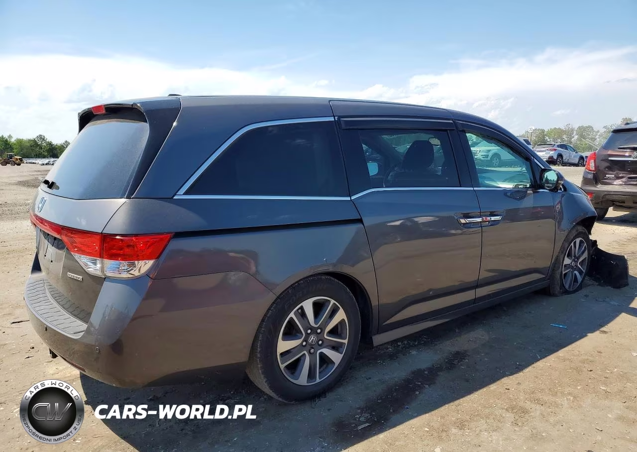 2014 Honda Odyssey Touring VIN:5FNRL5H97EB074295 - 3