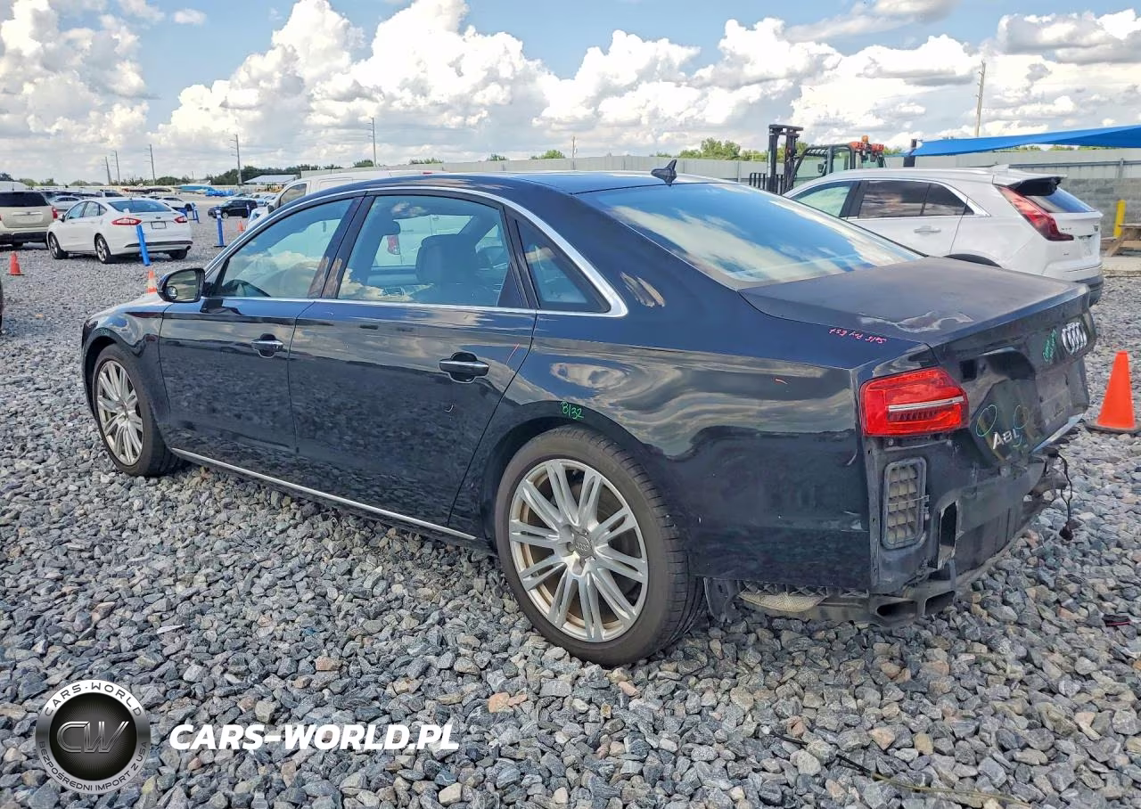 2015 Audi A8 L Quattro VIN:WAU3GAFD4FN007907 - 2