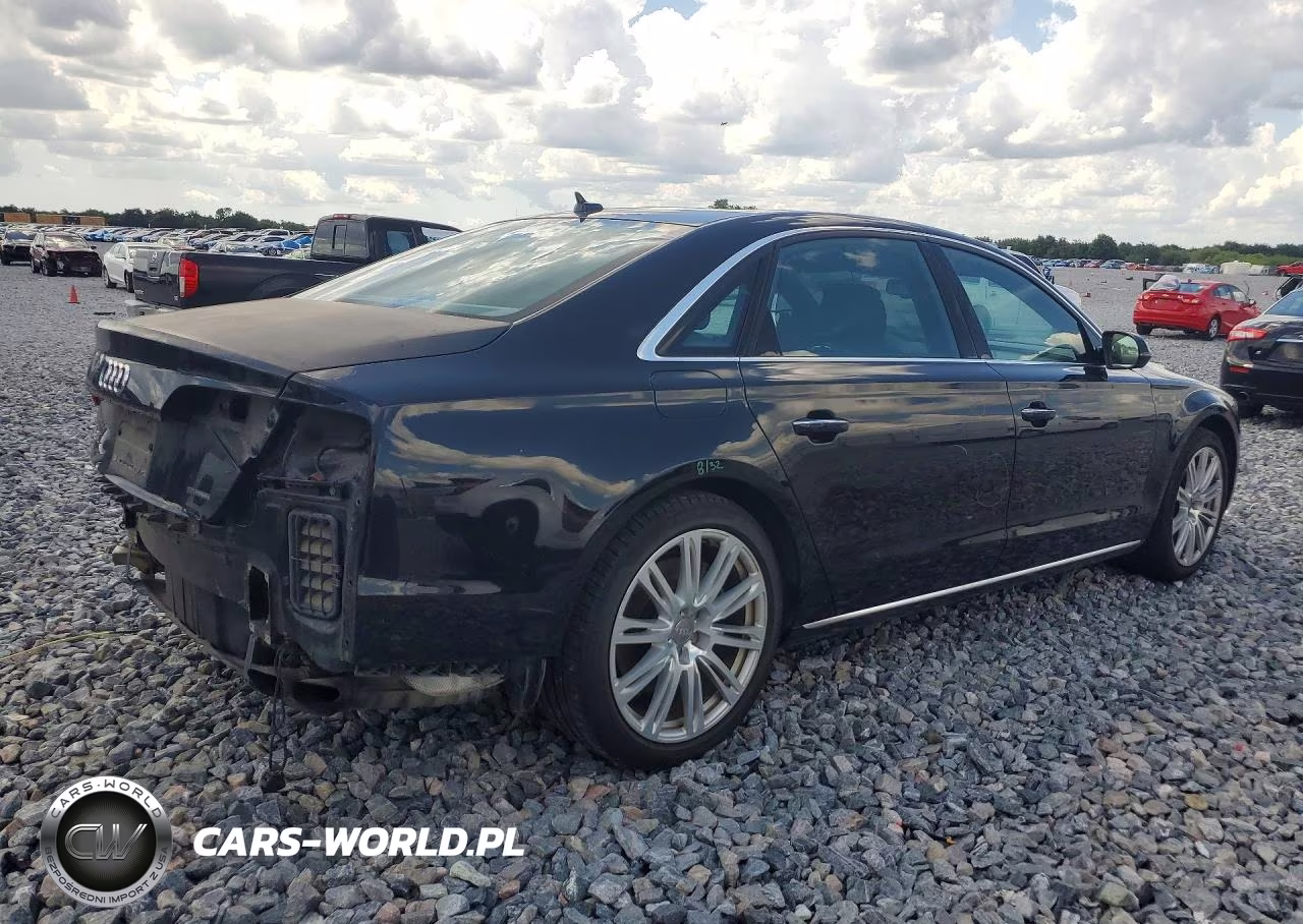 2015 Audi A8 L Quattro VIN:WAU3GAFD4FN007907 - 3