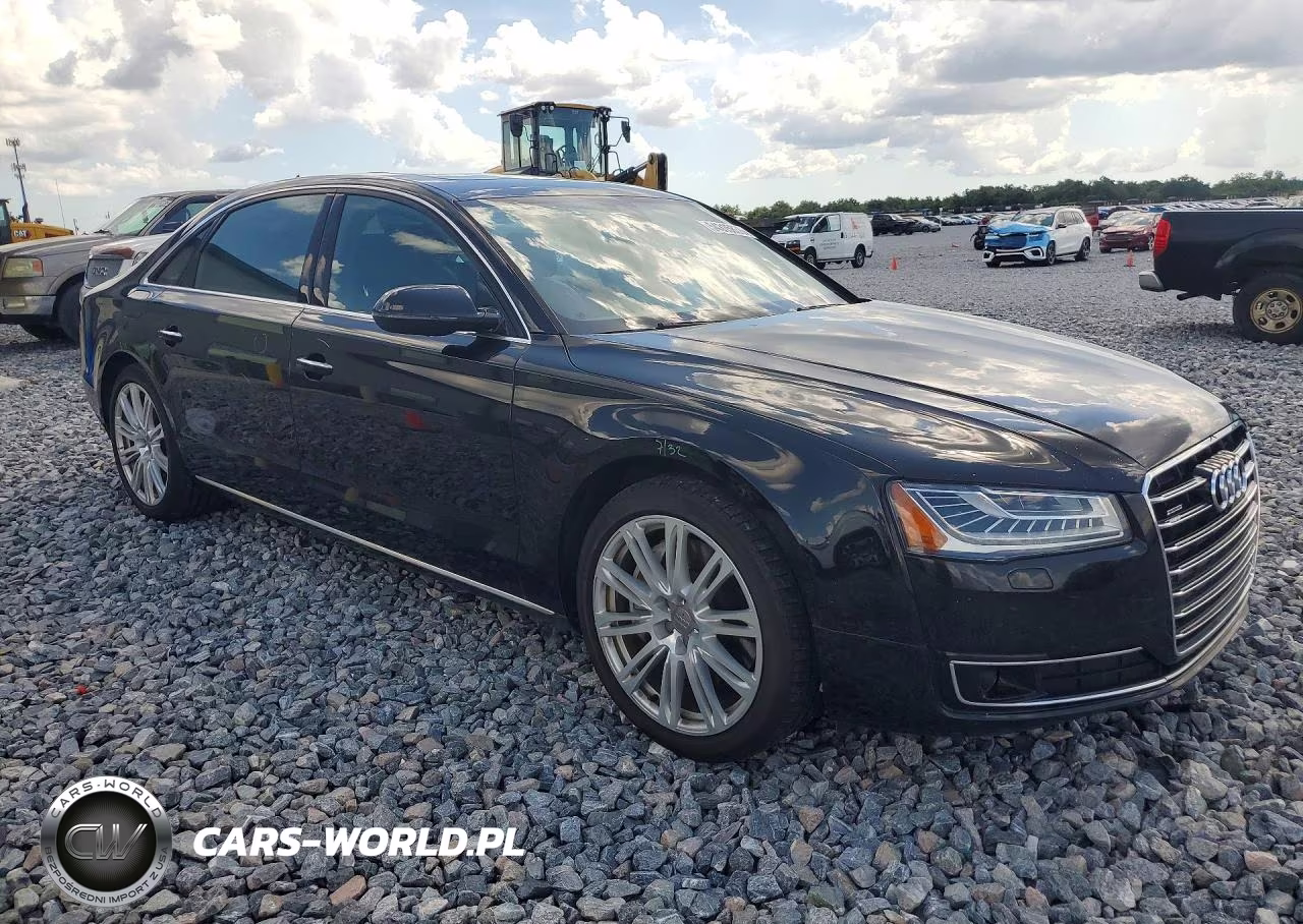 2015 Audi A8 L Quattro VIN:WAU3GAFD4FN007907 - 4