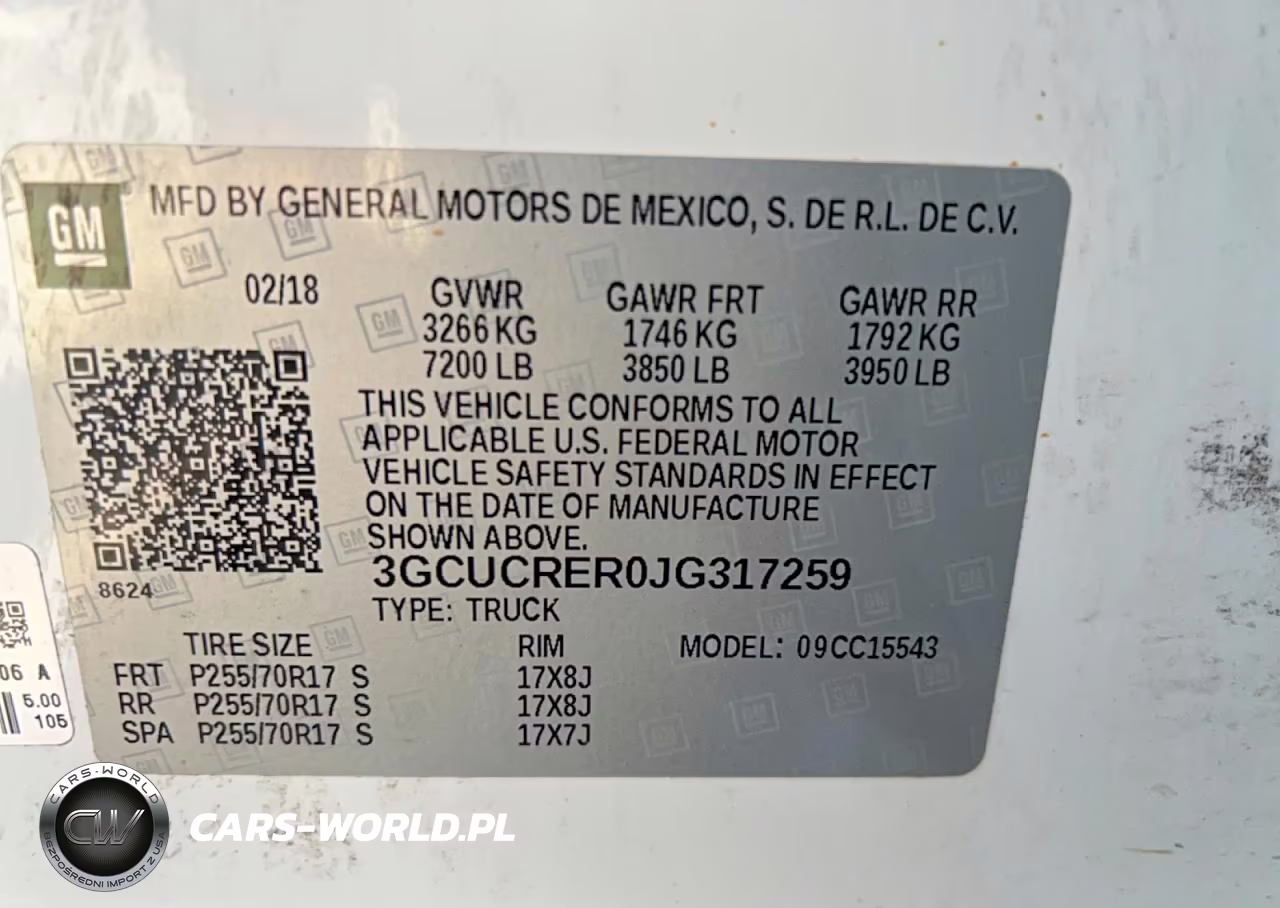 2018 Chevrolet Silverado C1500 Lt VIN:3GCUCRER0JG317259 - 10