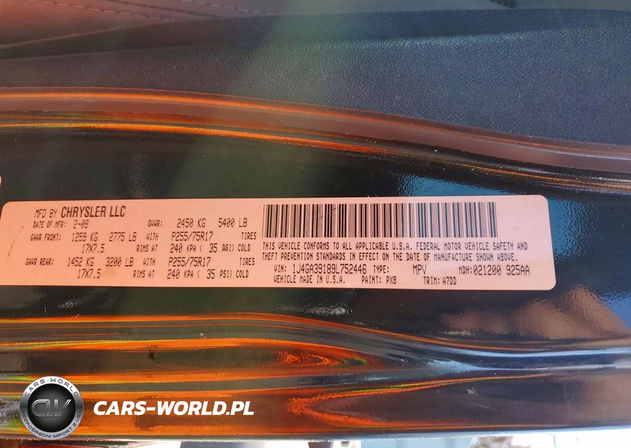 2009 Jeep Wrangler Unlimited X VIN:1J4GA39189L752446 - 12
