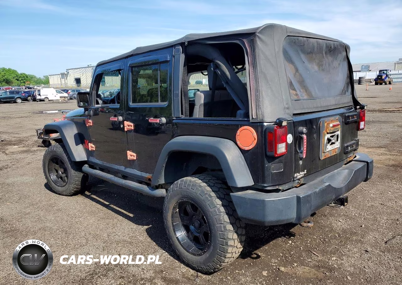 2009 Jeep Wrangler Unlimited X VIN:1J4GA39189L752446 - 2