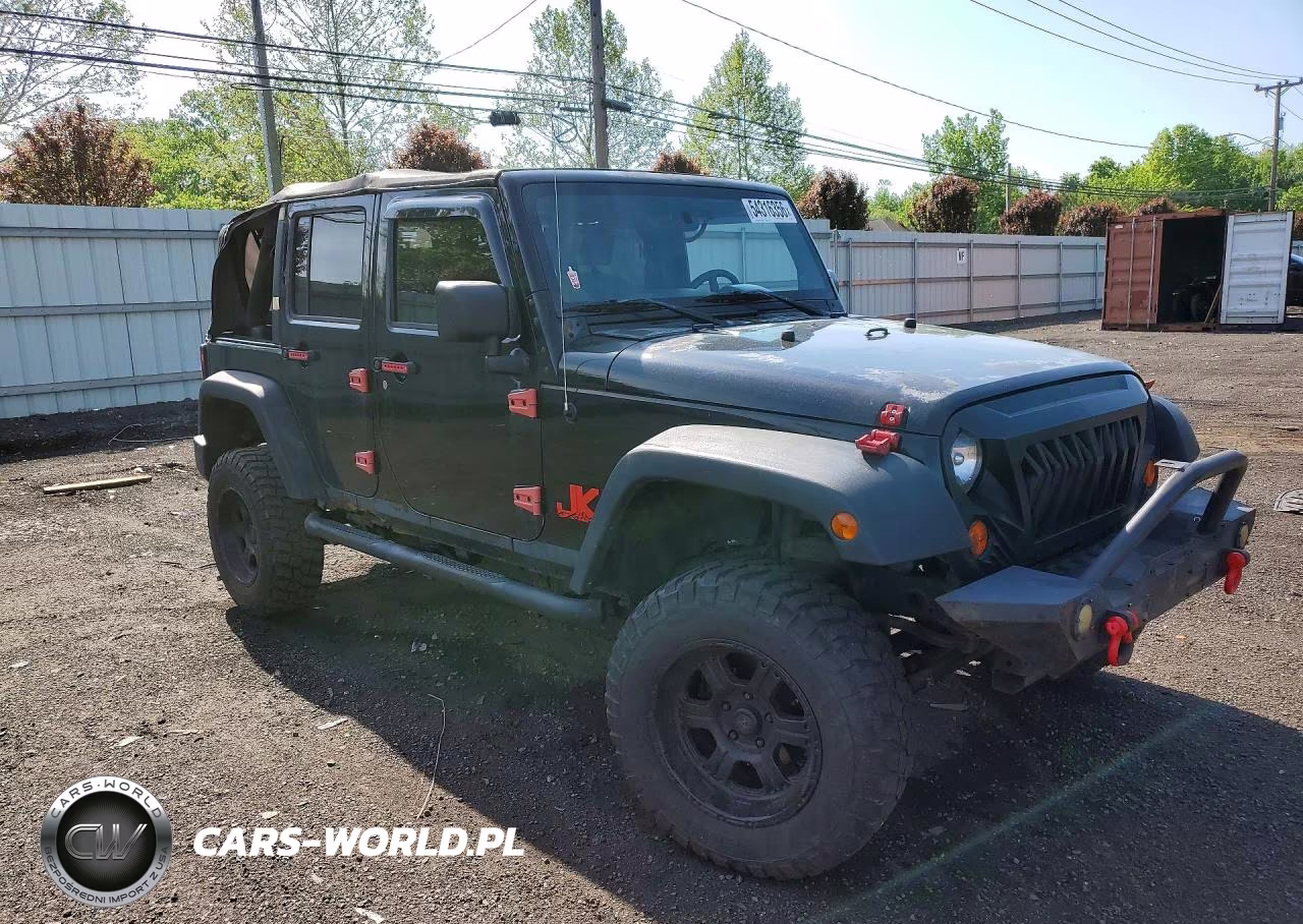 2009 Jeep Wrangler Unlimited X VIN:1J4GA39189L752446 - 4
