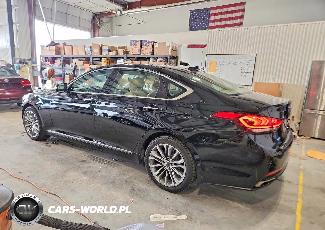 2017 Genesis G80 3.8 VIN:KMHGN4JE5HU187771 - 2