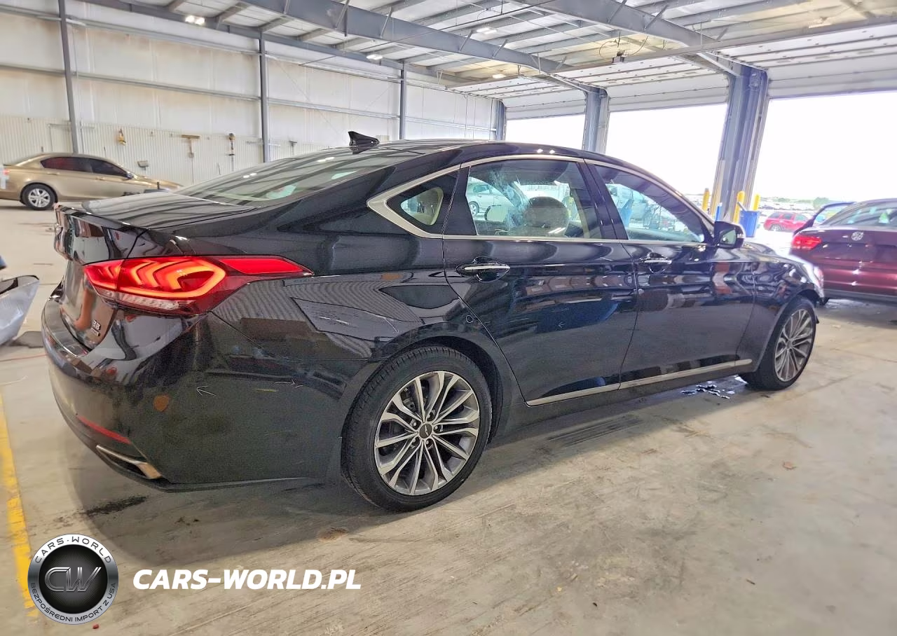 2017 Genesis G80 3.8 VIN:KMHGN4JE5HU187771 - 3