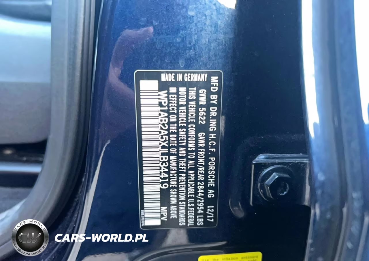 2018 Porsche Macan S VIN:WP1AB2A5XJLB34419 - 10