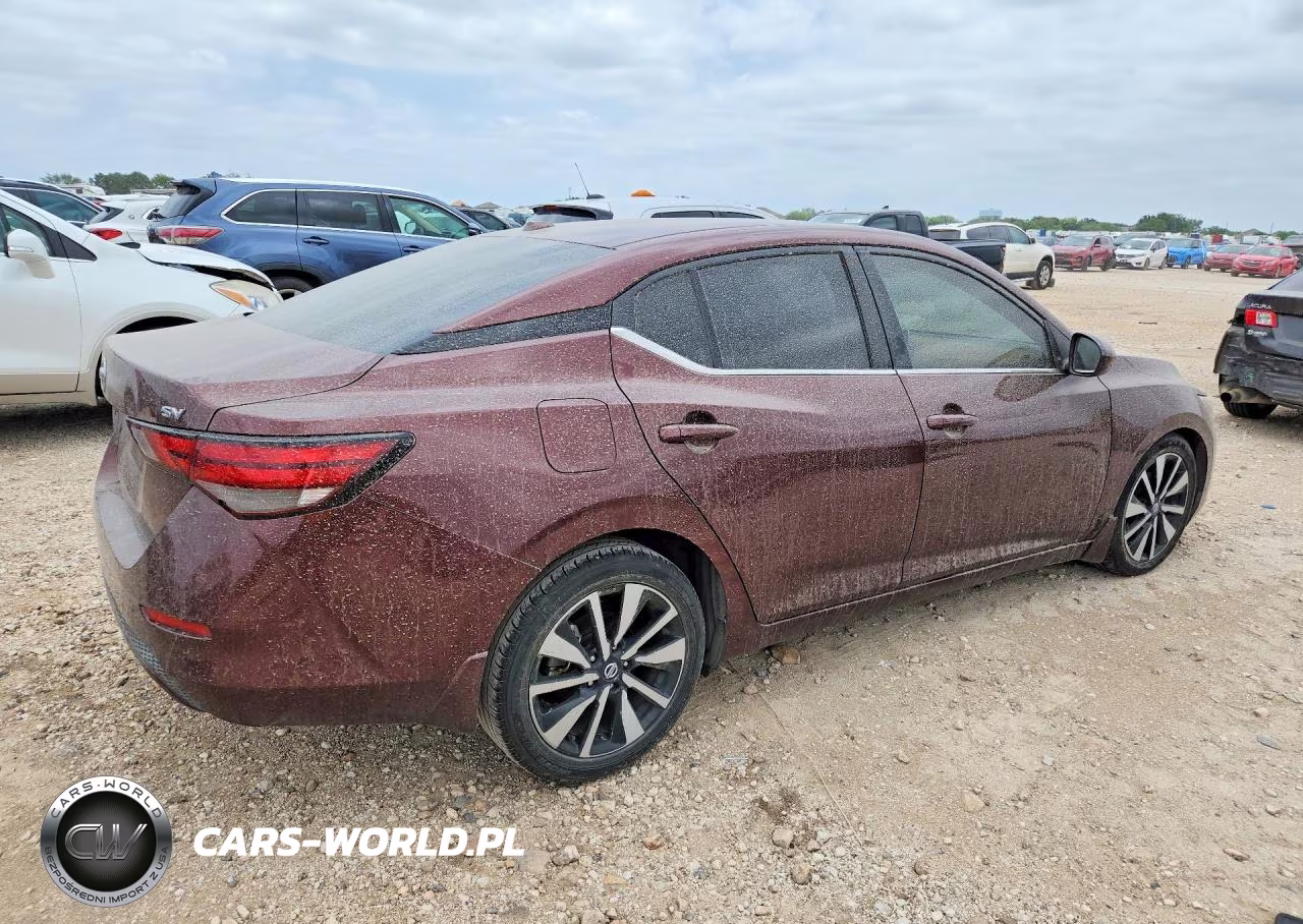 2022 Nissan Sentra Sv VIN:3N1AB8CV8NY261171 - 3