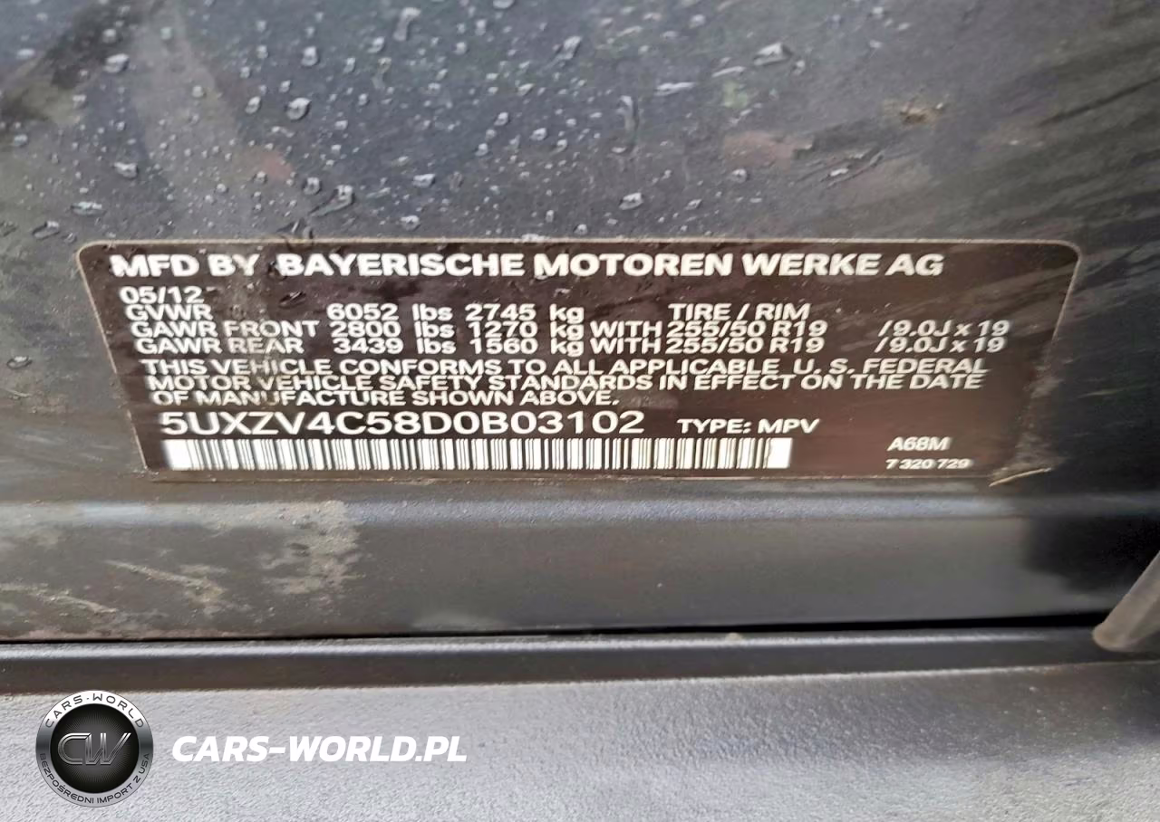2013 BMW X5 xDrive35I VIN:5UXZV4C58D0B03102 - 14