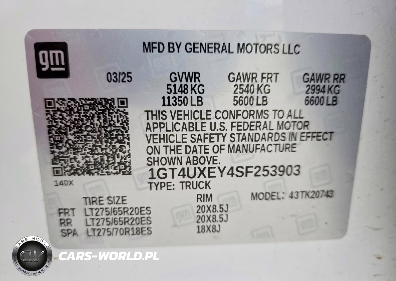 2025 GMC Sierra K2500 Denali Ultimate VIN:1GT4UXEY4SF253903 - 12