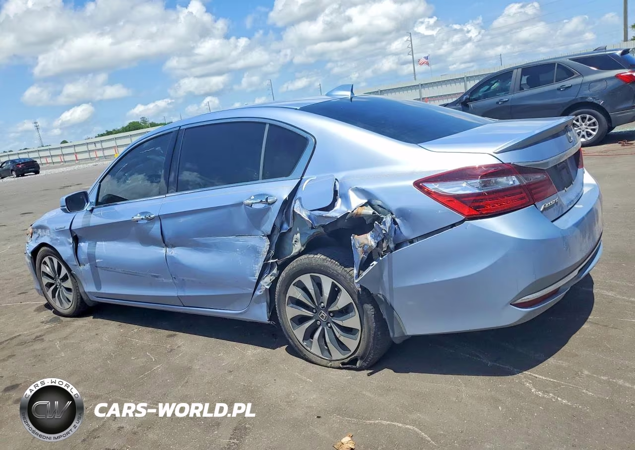 2017 Honda Accord Hybrid Exl VIN:JHMCR6F55HC024456 - 2