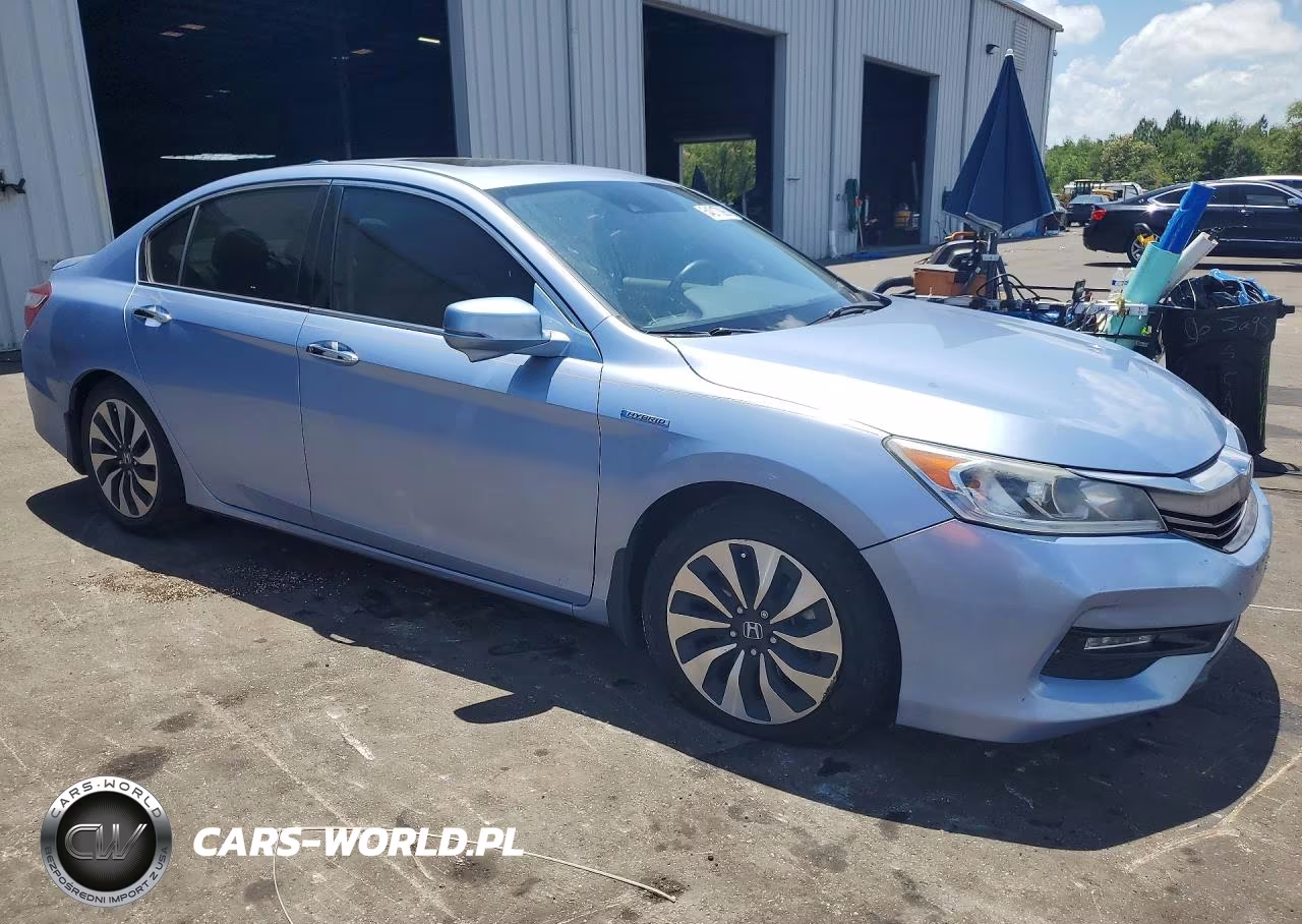 2017 Honda Accord Hybrid Exl VIN:JHMCR6F55HC024456 - 4