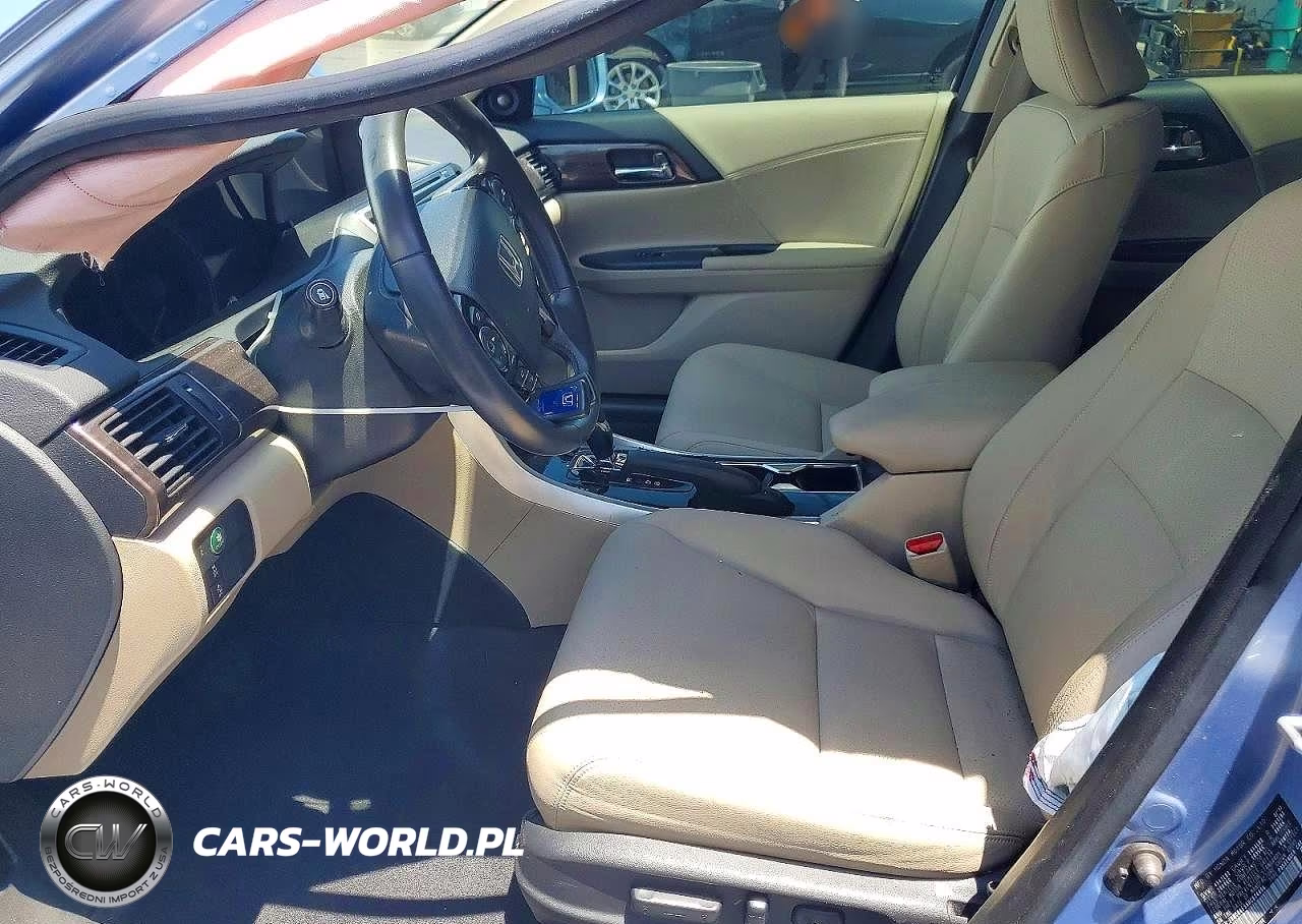 2017 Honda Accord Hybrid Exl VIN:JHMCR6F55HC024456 - 7