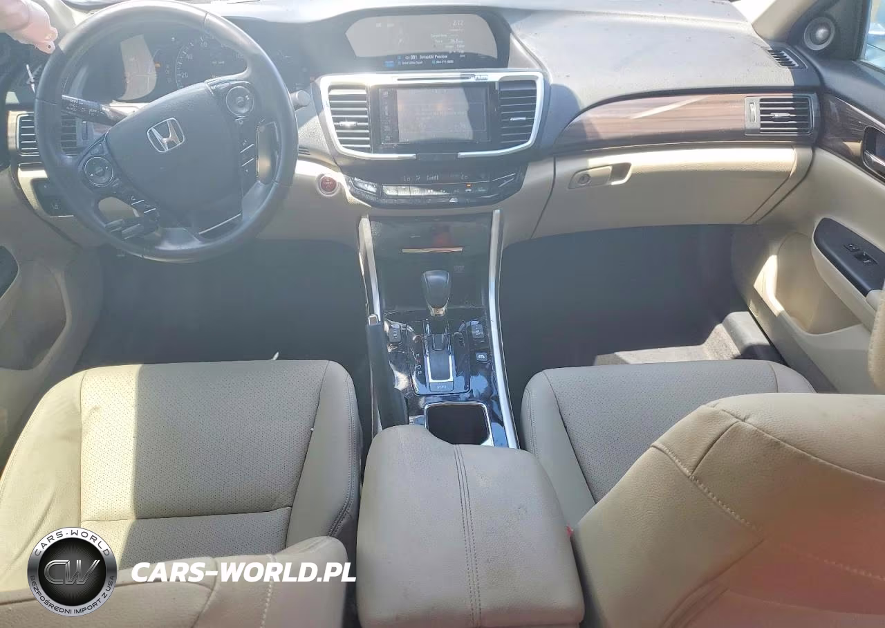 2017 Honda Accord Hybrid Exl VIN:JHMCR6F55HC024456 - 8