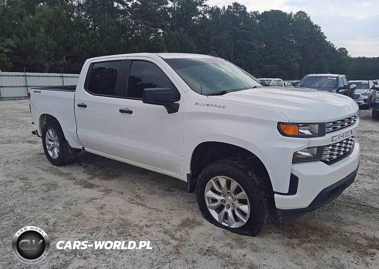 2021 Chevrolet Silverado K1500 Custom VIN:3GCPYBEK7MG327056 - 4