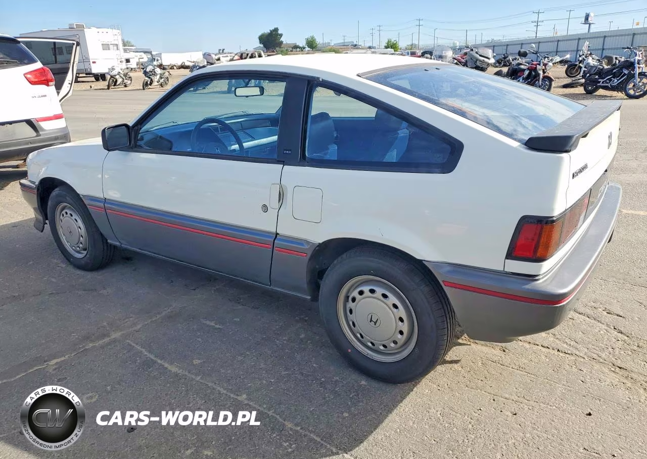 1986 Honda Civic VIN:JHMAF5319GS033628 - 2