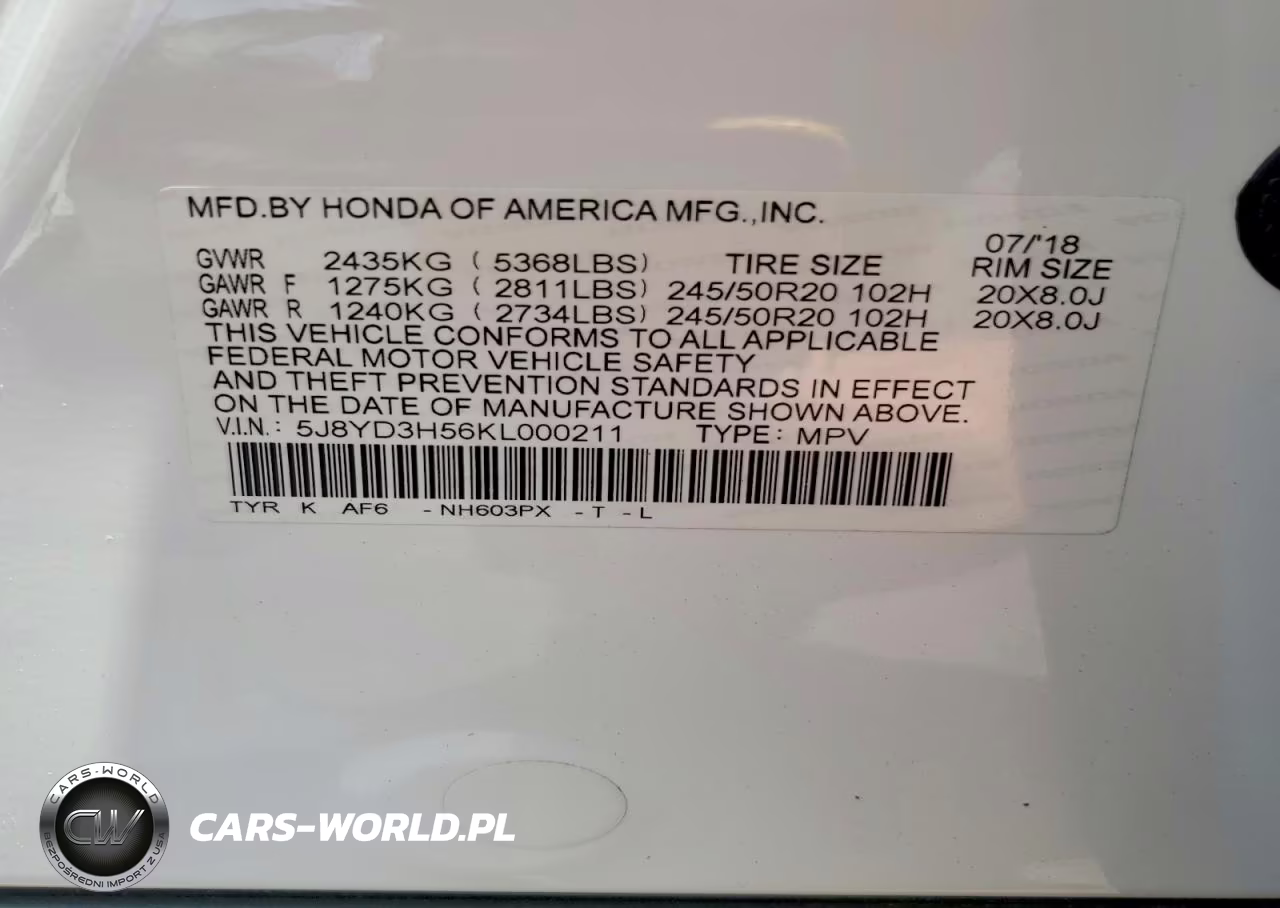 2019 Acura Mdx Technology VIN:5J8YD3H56KL000211 - 13