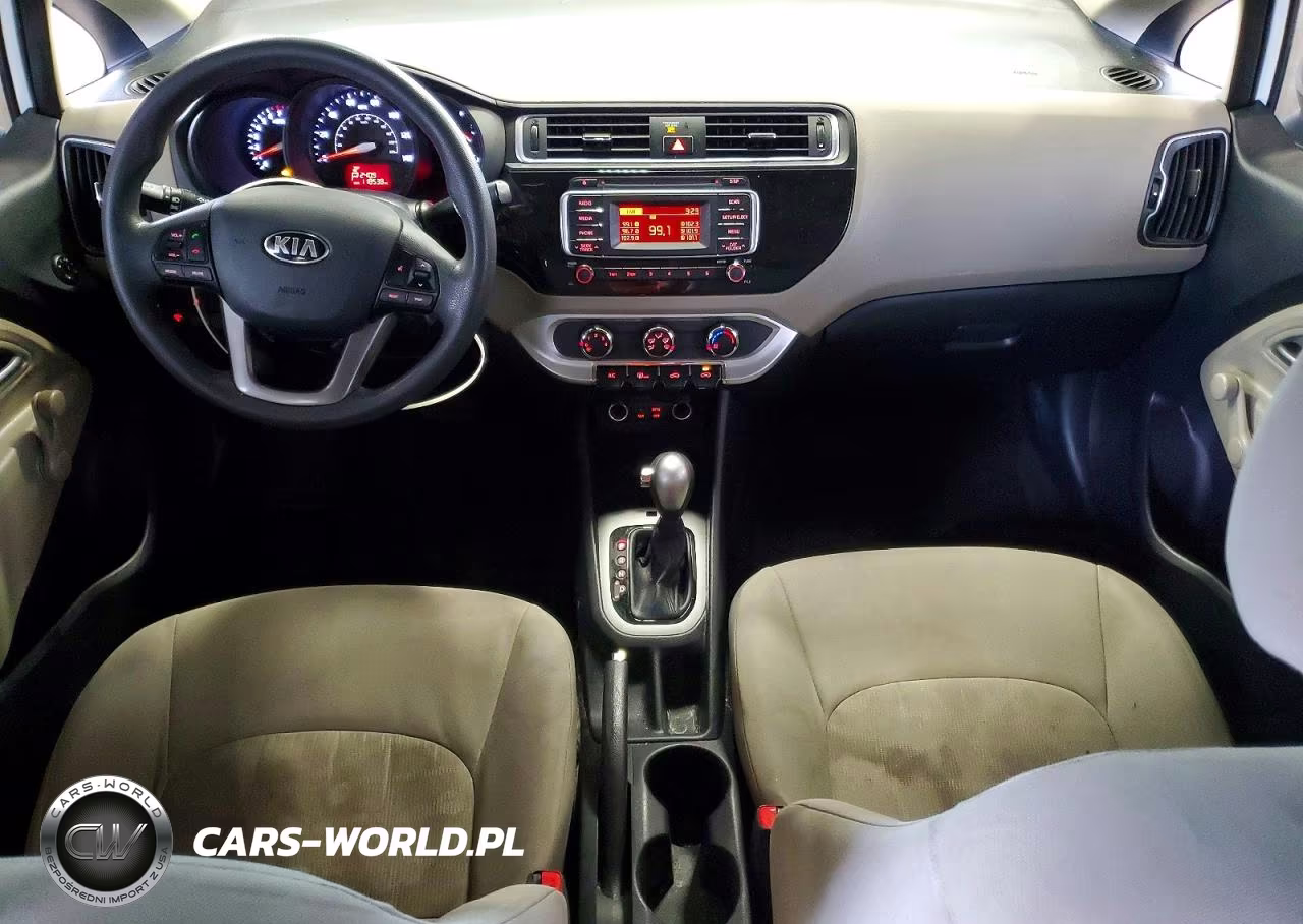 2017 Kia Rio Lx VIN:KNADM4A38H6012828 - 8