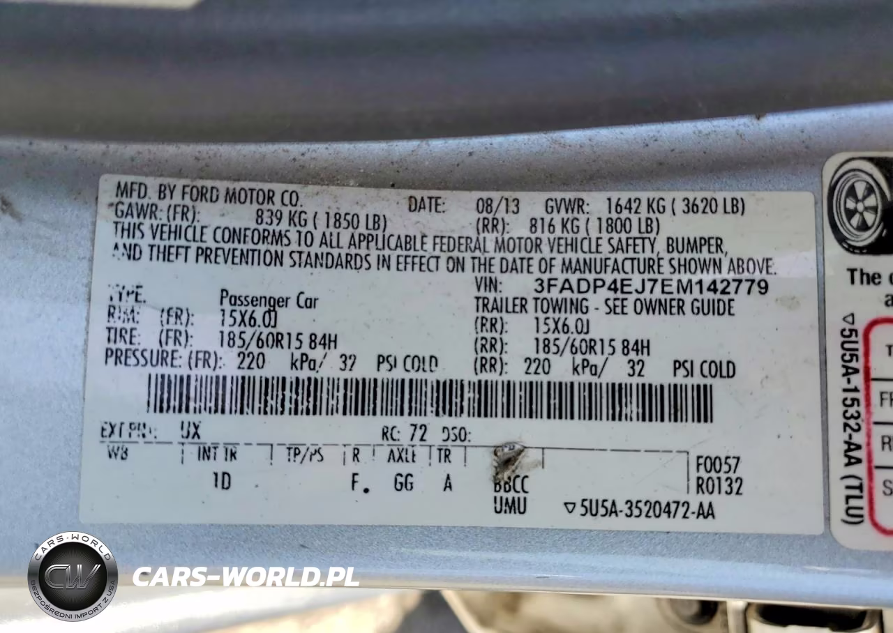2014 Ford Fiesta Se VIN:3FADP4EJ7EM142779 - 12