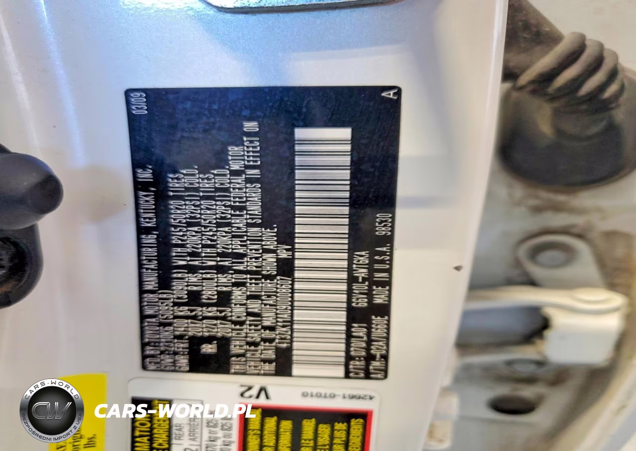 2009 Toyota Venza Fwd V6 VIN:4T3ZK11A09U008607 - 13