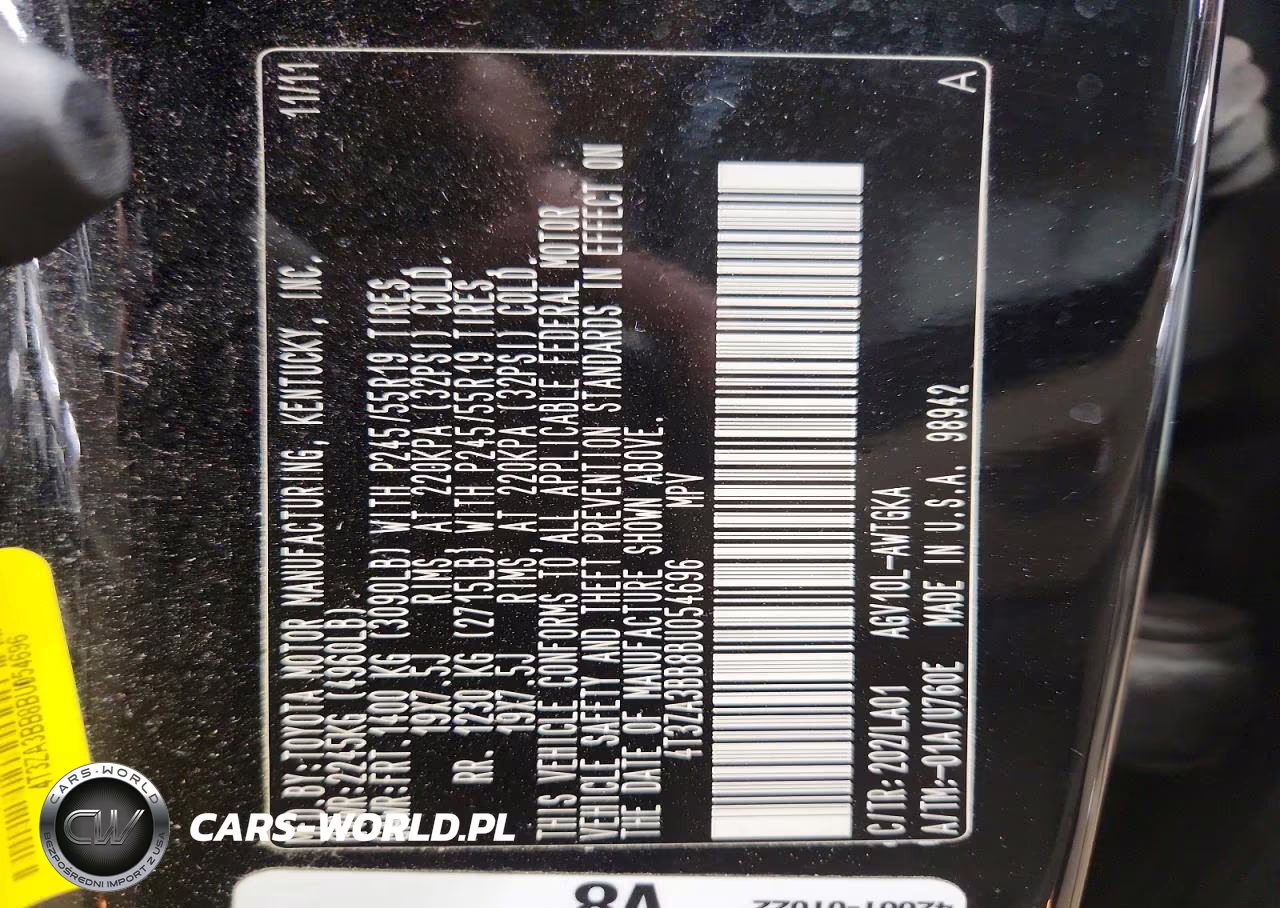 2011 Toyota Venza Fwd 4Cyl VIN:4T3ZA3BB8BU054696 - 13
