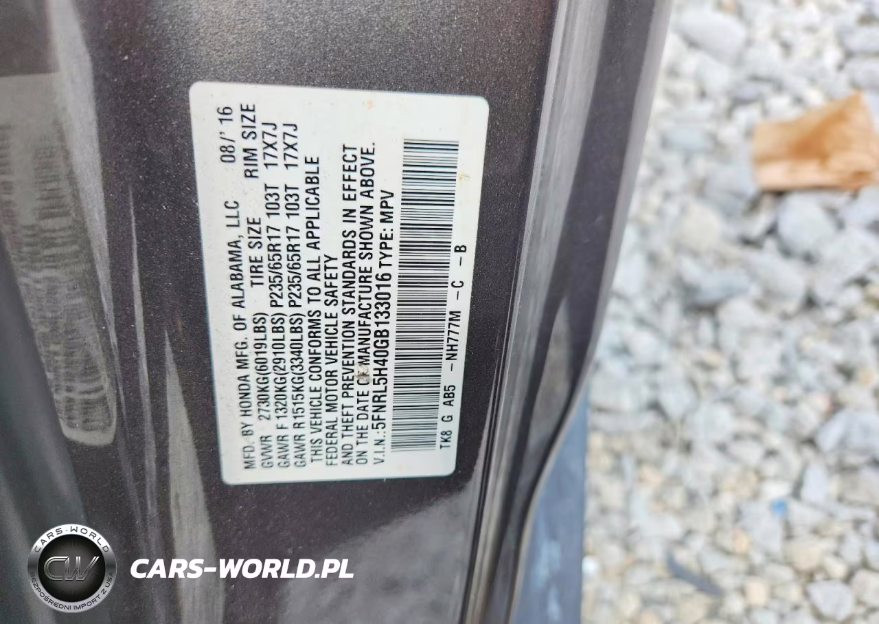 2016 Honda Odyssey Ex VIN:5FNRL5H40GB133016 - 13