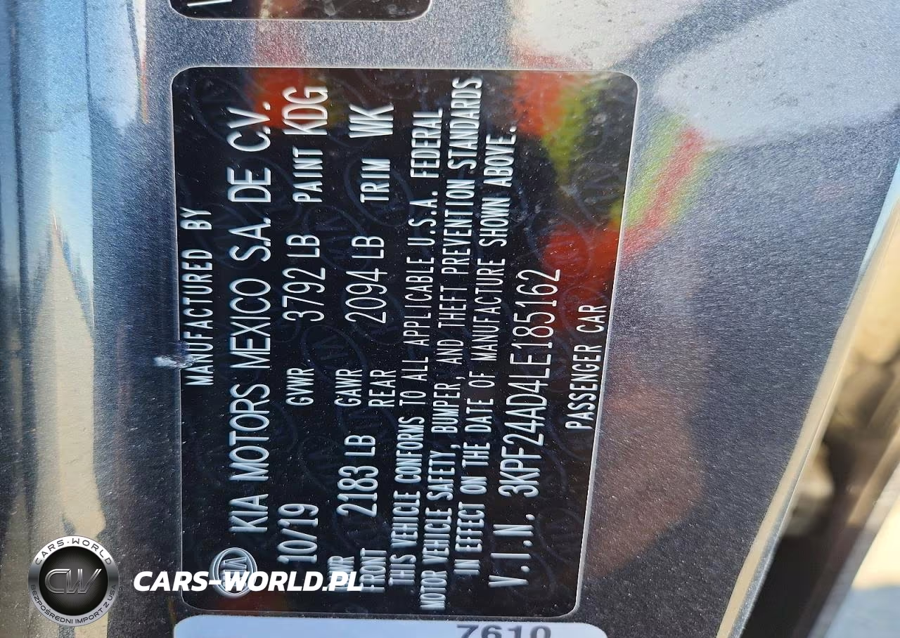 2020 Kia Forte Lxs VIN:3KPF24AD4LE185162 - 13