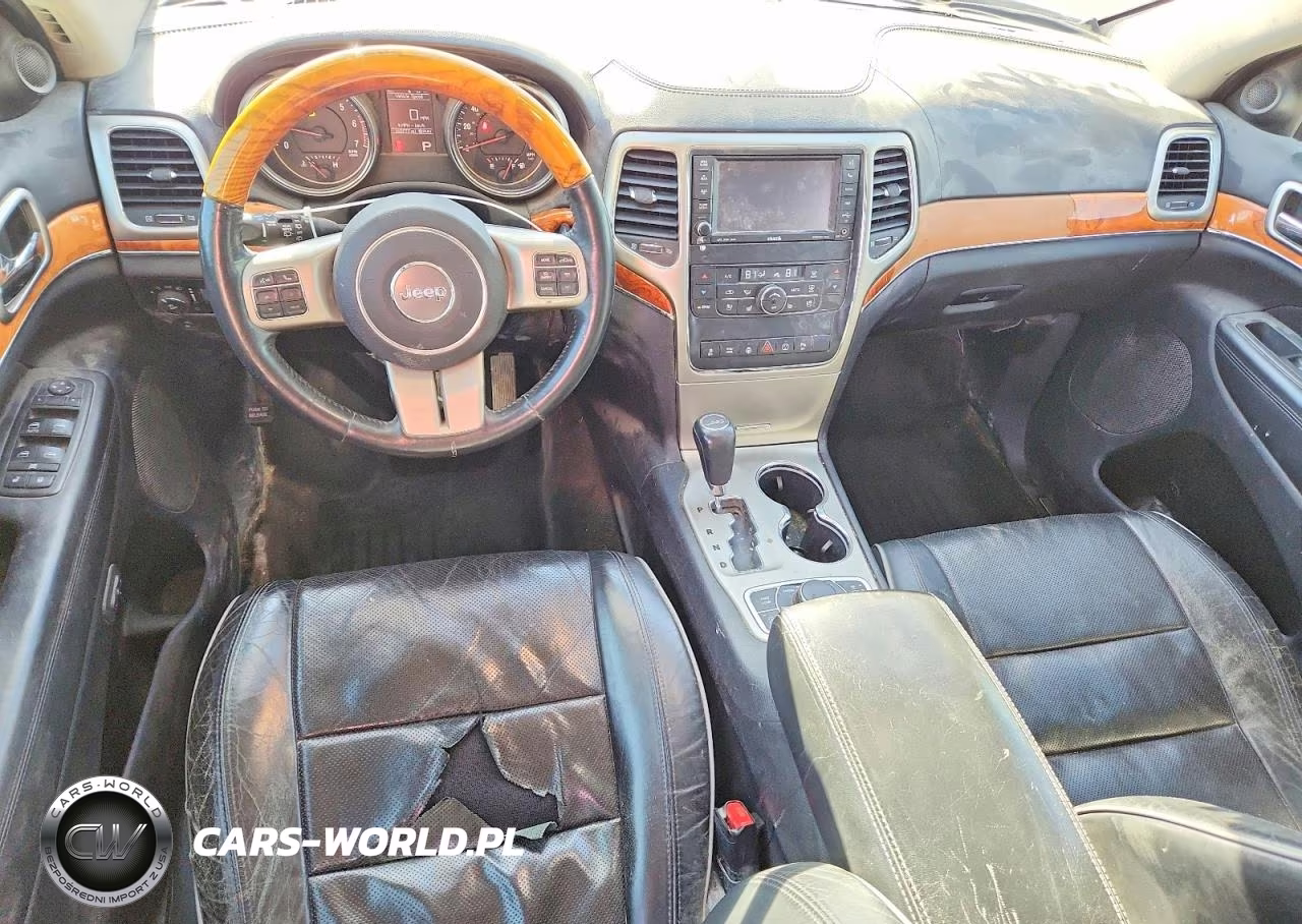 2013 Jeep Grand Cherokee Overland VIN:1C4RJFCT8DC555599 - 8