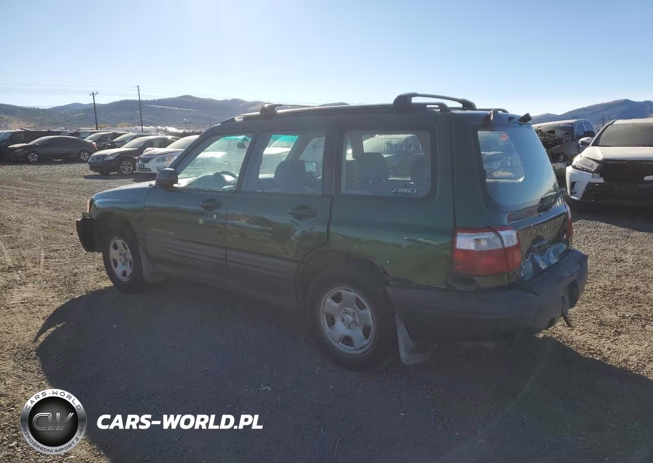 2002 Subaru Forester L VIN:JF1SF63562H748361 - 2