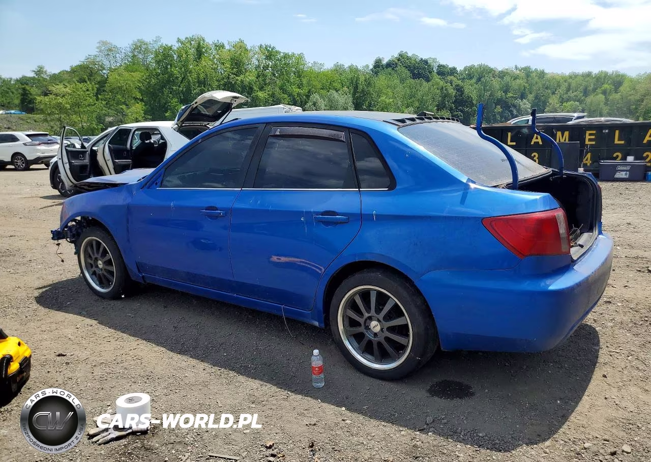 2008 Subaru Impreza Wrx VIN:JF1GE74668G508537 - 2