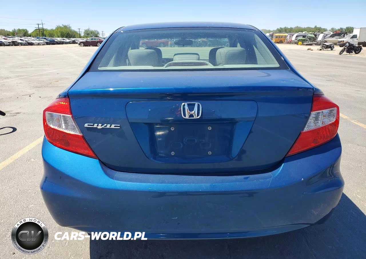 2012 Honda Civic Exl VIN:2HGFB2F96CH549077 - 6