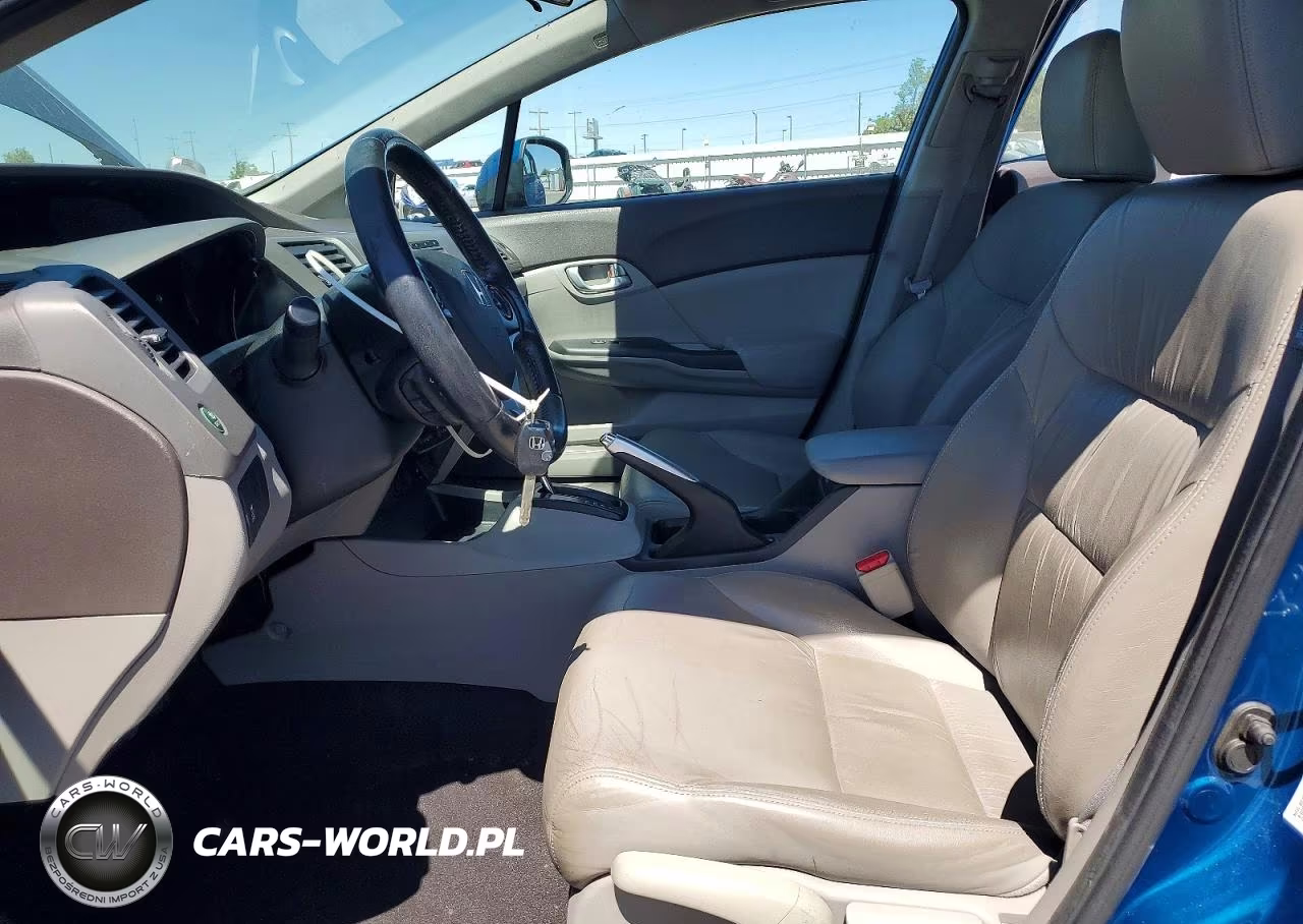 2012 Honda Civic Exl VIN:2HGFB2F96CH549077 - 7