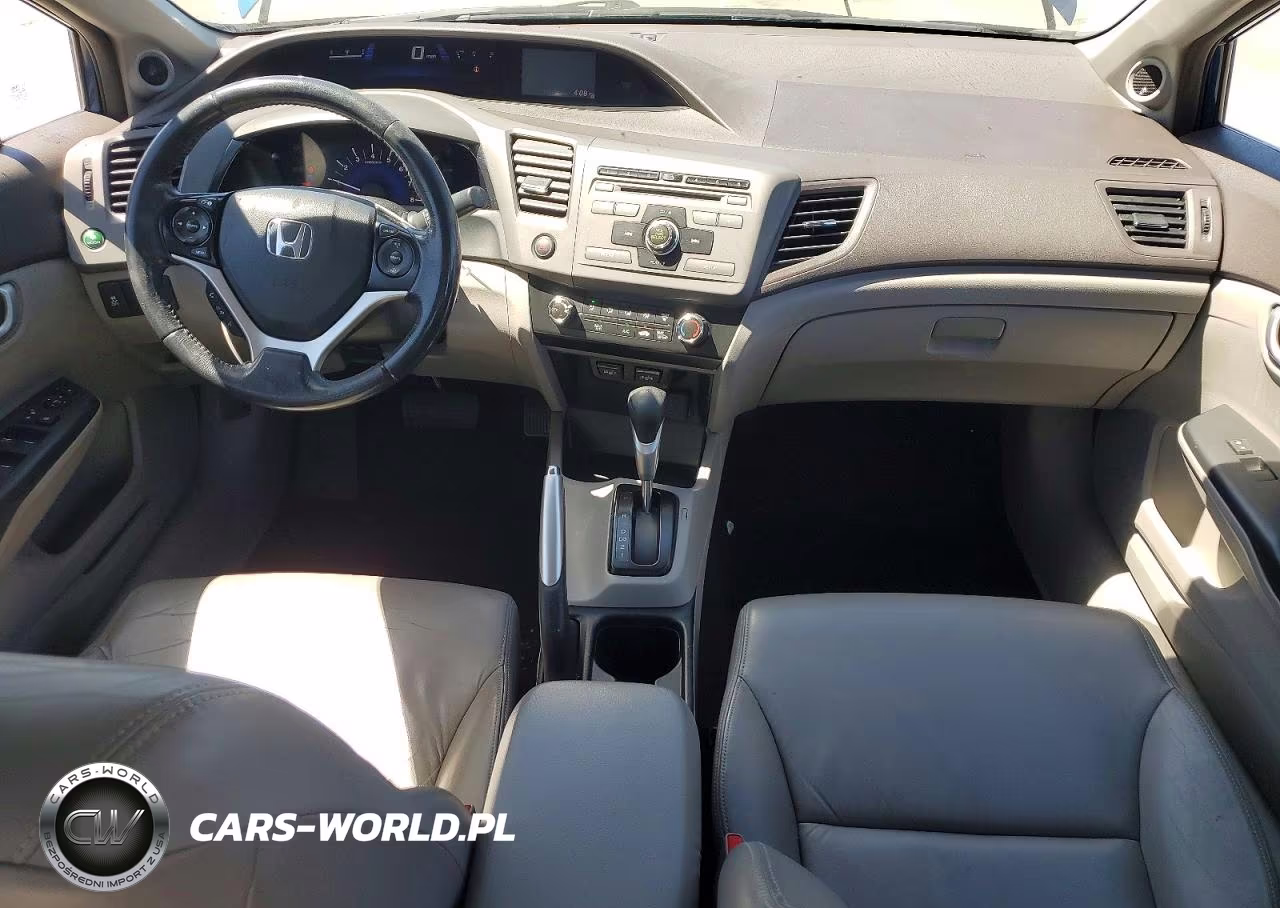 2012 Honda Civic Exl VIN:2HGFB2F96CH549077 - 8
