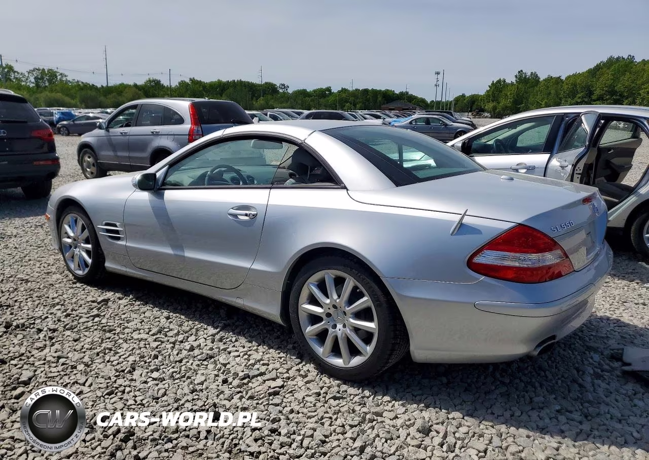 2007 Mercedes-Benz Sl 550 VIN:WDBSK71F57F133826 - 2