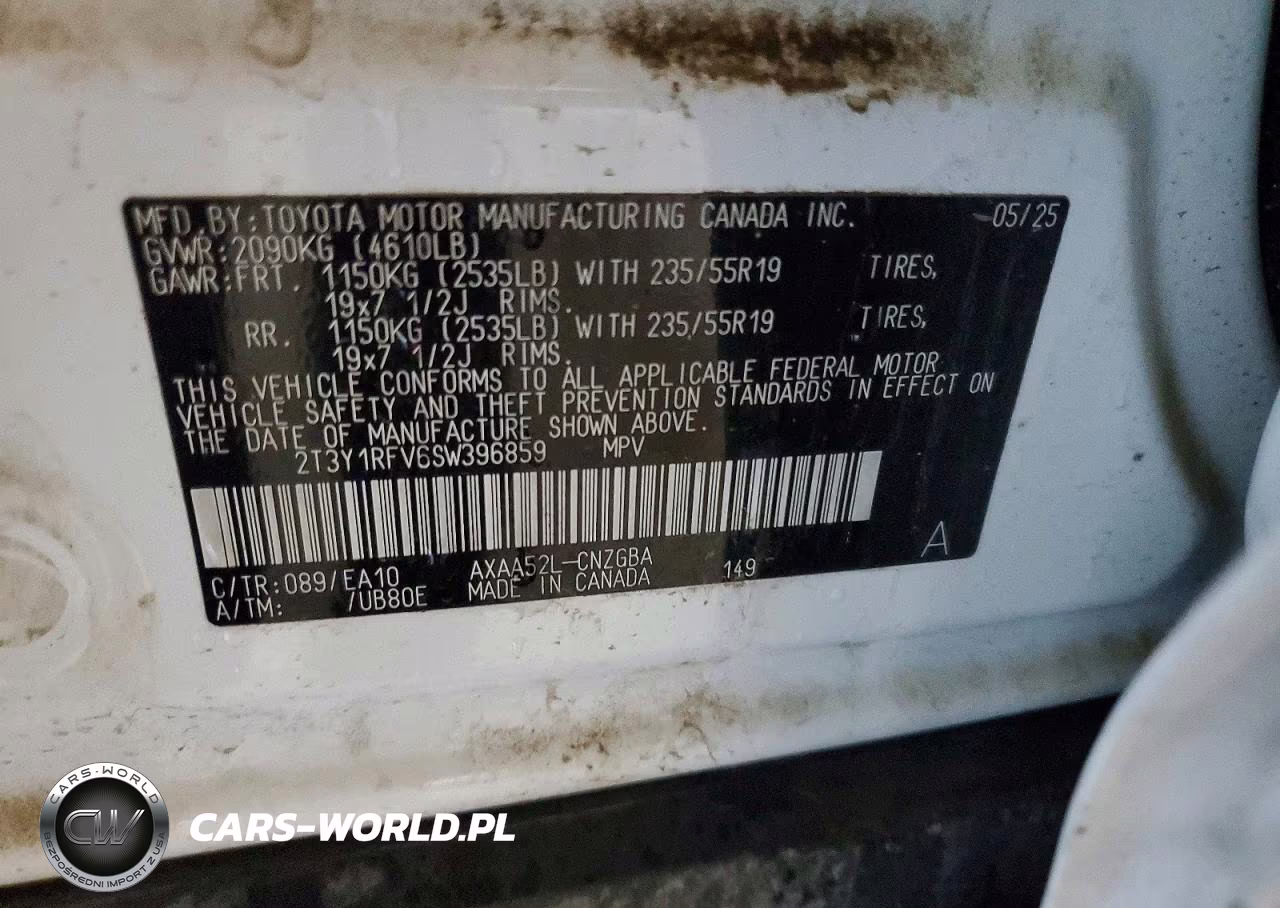 2025 Toyota Rav4 Limited VIN:2T3Y1RFV6SW396859 - 13