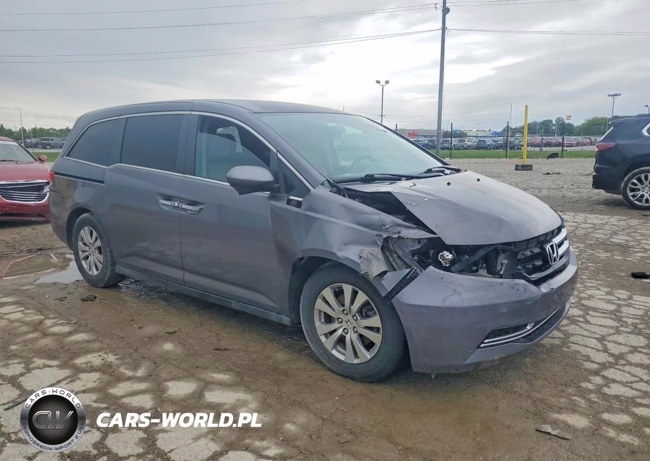 2015 Honda Odyssey Ex VIN:5FNRL5H46FB076108 - 4