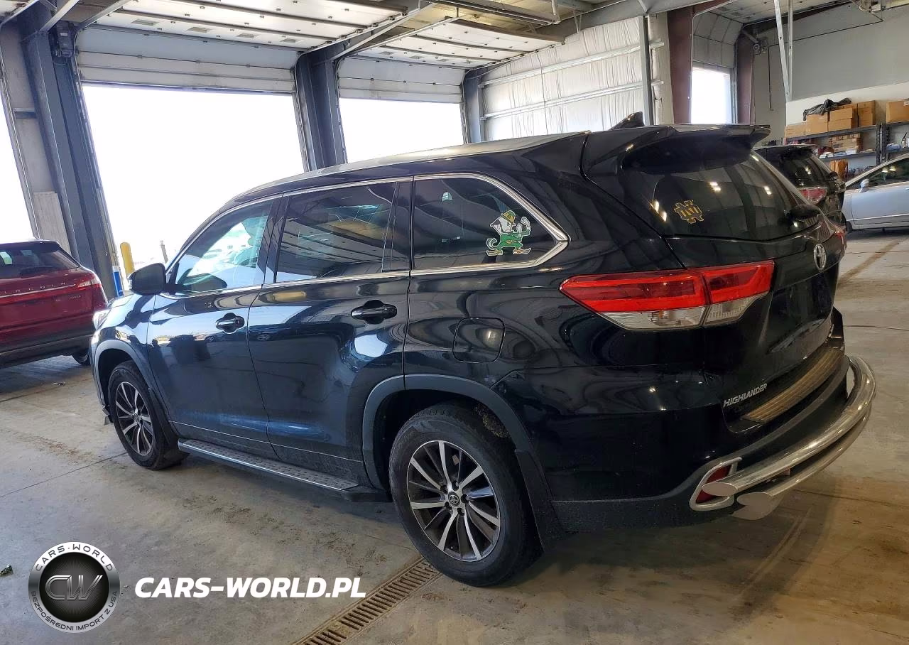 2017 Toyota Highlander Xle VIN:5TDJZRFH9HS394795 - 2
