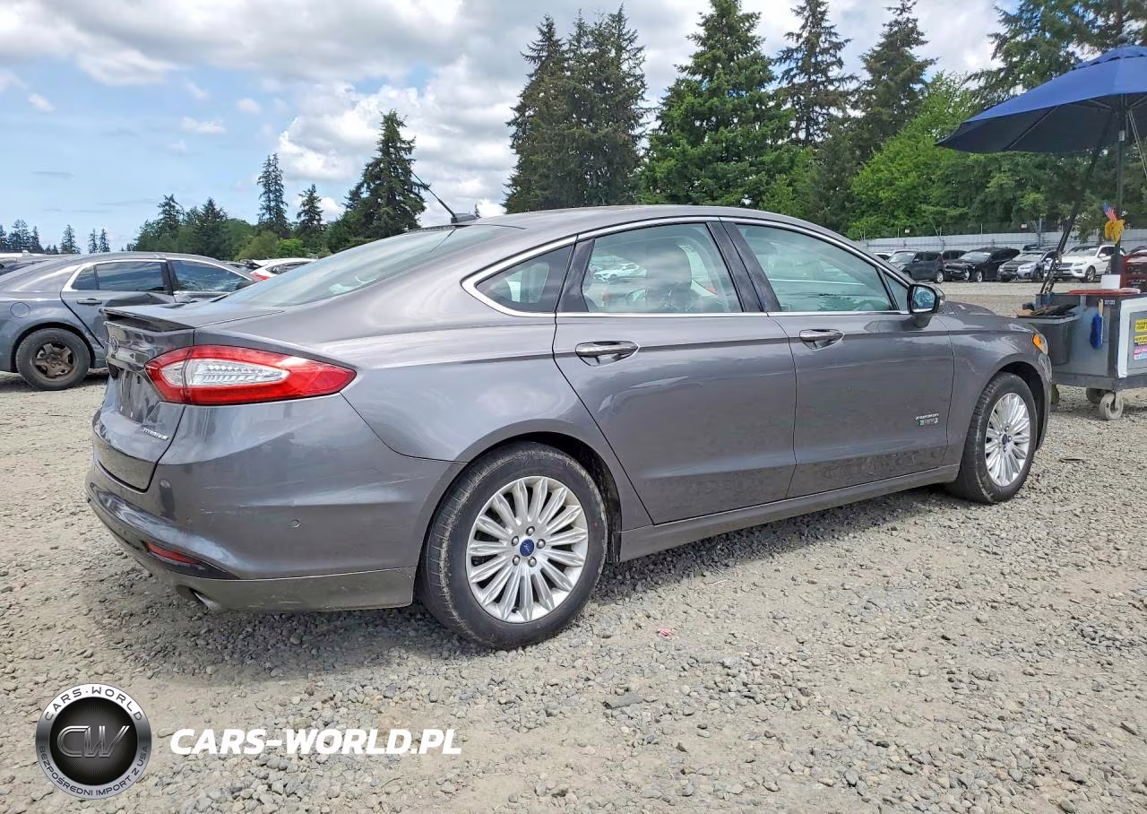 2014 Ford Fusion Titanium Phev VIN:3FA6P0SU4ER357863 - 3