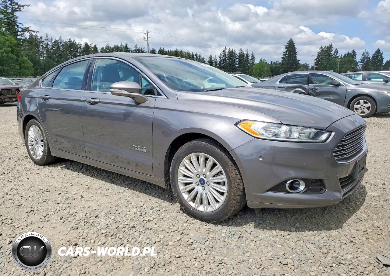 2014 Ford Fusion Titanium Phev VIN:3FA6P0SU4ER357863 - 4