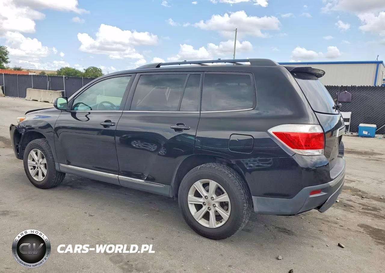 2012 Toyota Highlander Se VIN:5TDBK3EH8CS148899 - 2
