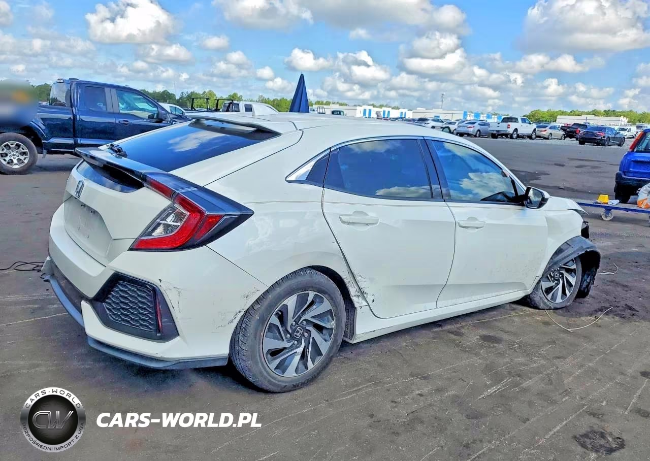 2018 Honda Civic Lx VIN:SHHFK7H23JU230328 - 3