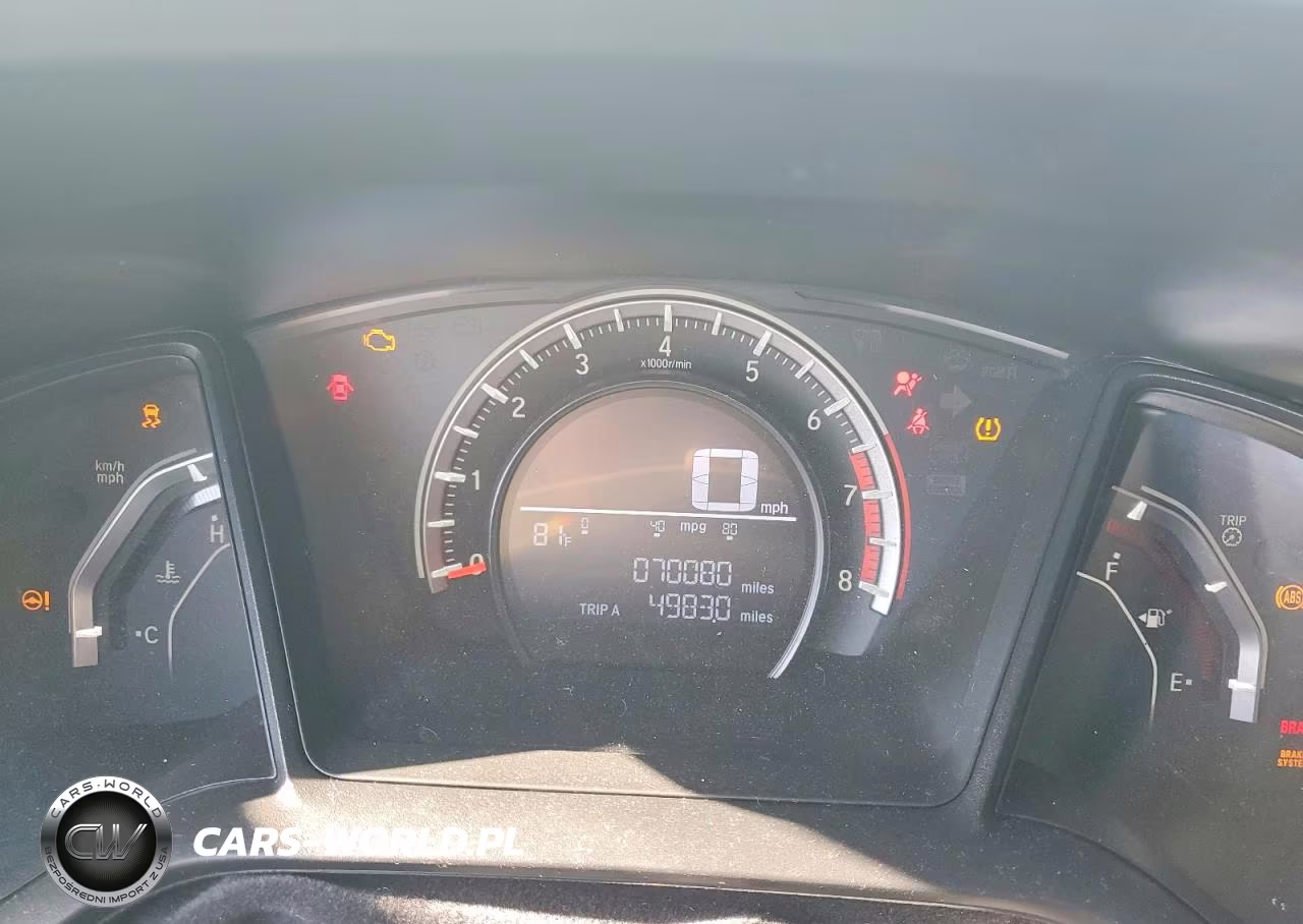 2018 Honda Civic Lx VIN:SHHFK7H23JU230328 - 9