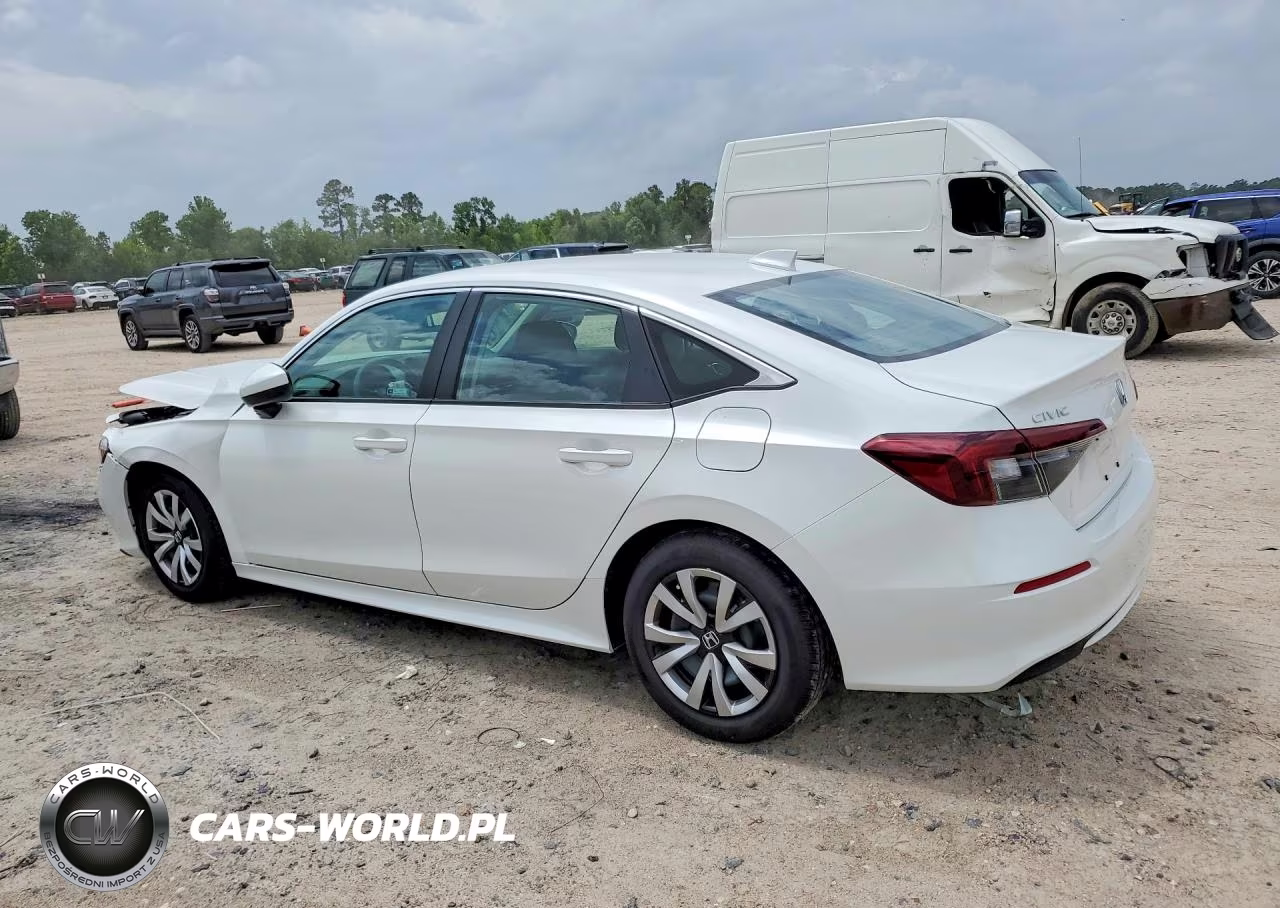 2026 Honda Civic Lx VIN:2HGFE2F23TH550567 - 2