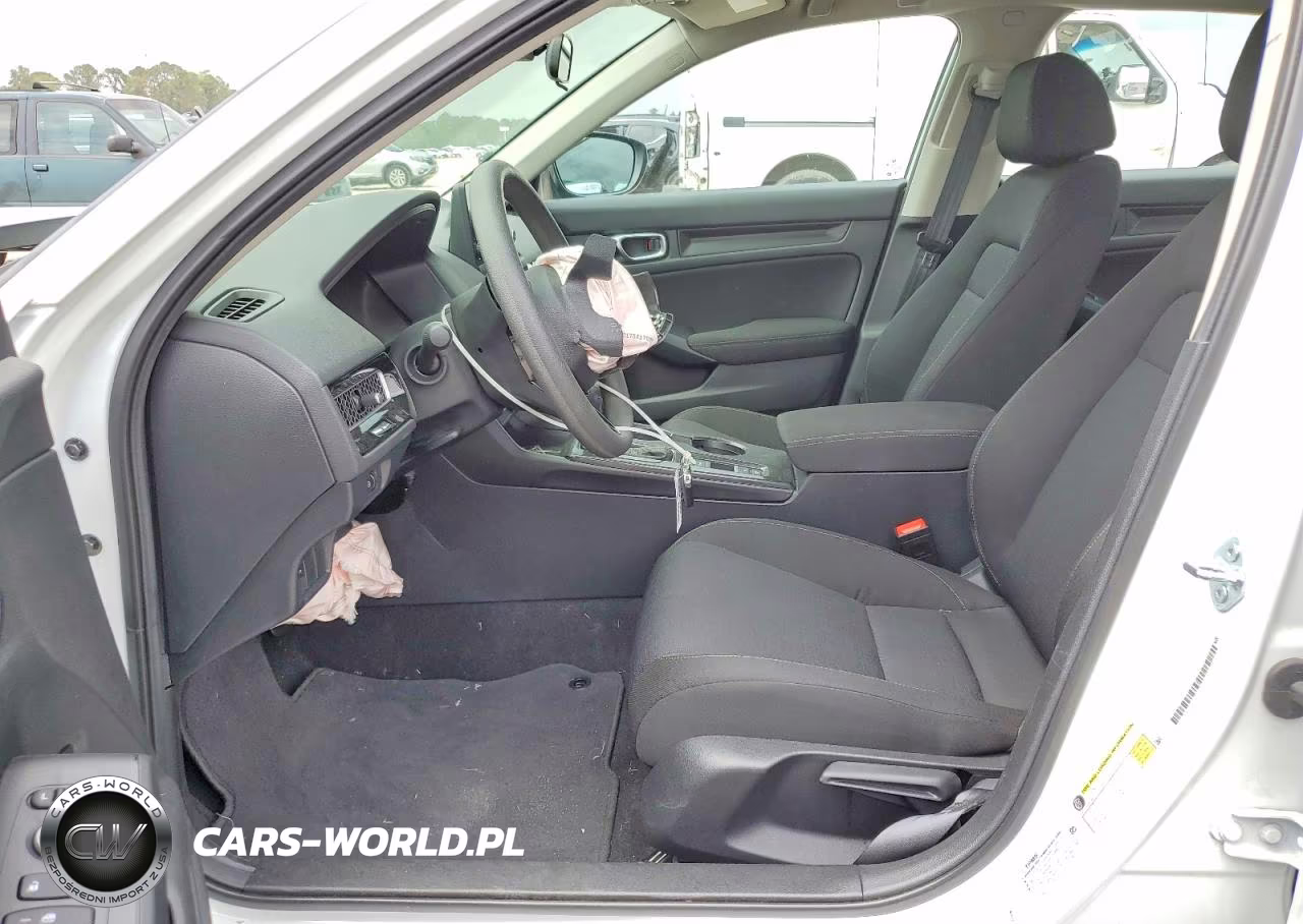 2026 Honda Civic Lx VIN:2HGFE2F23TH550567 - 7