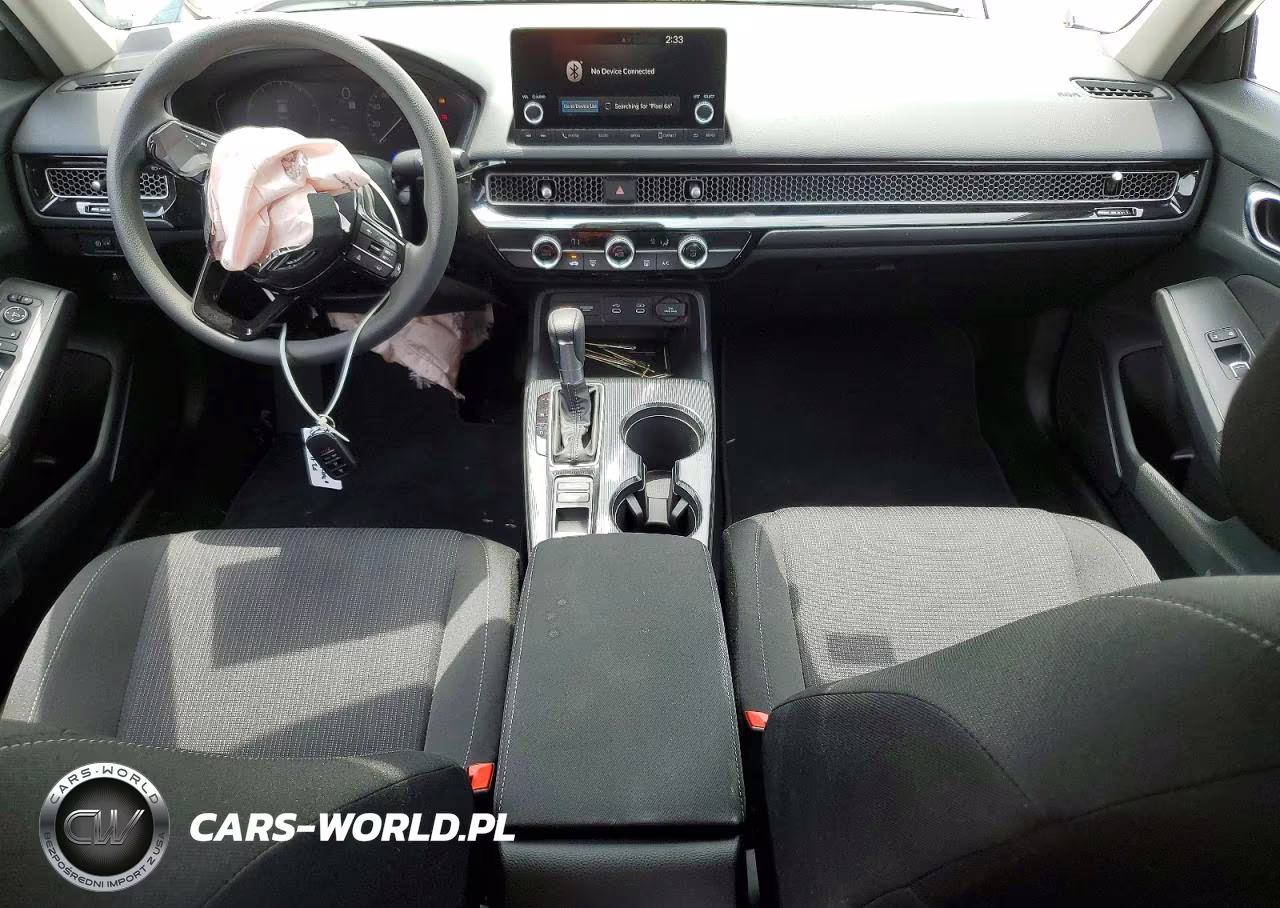 2026 Honda Civic Lx VIN:2HGFE2F23TH550567 - 8
