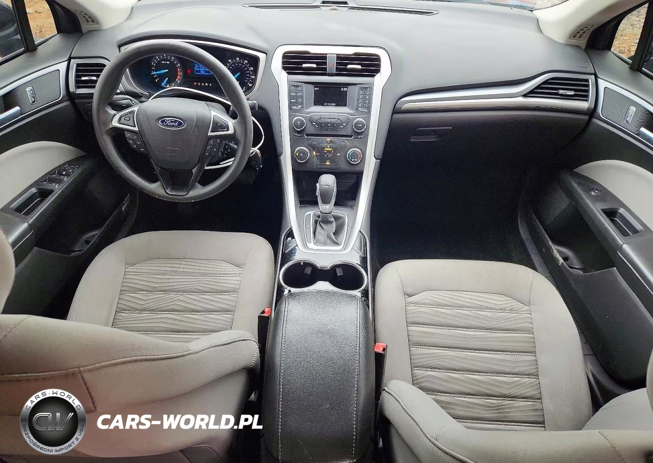 2016 Ford Fusion S VIN:3FA6P0G73GR258229 - 8